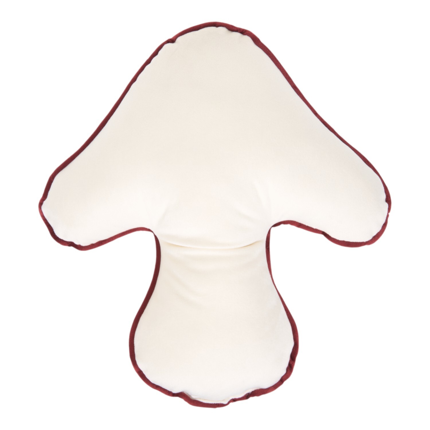 Assorted Toadstool Shaped Cushion Brown or Plum Image 3