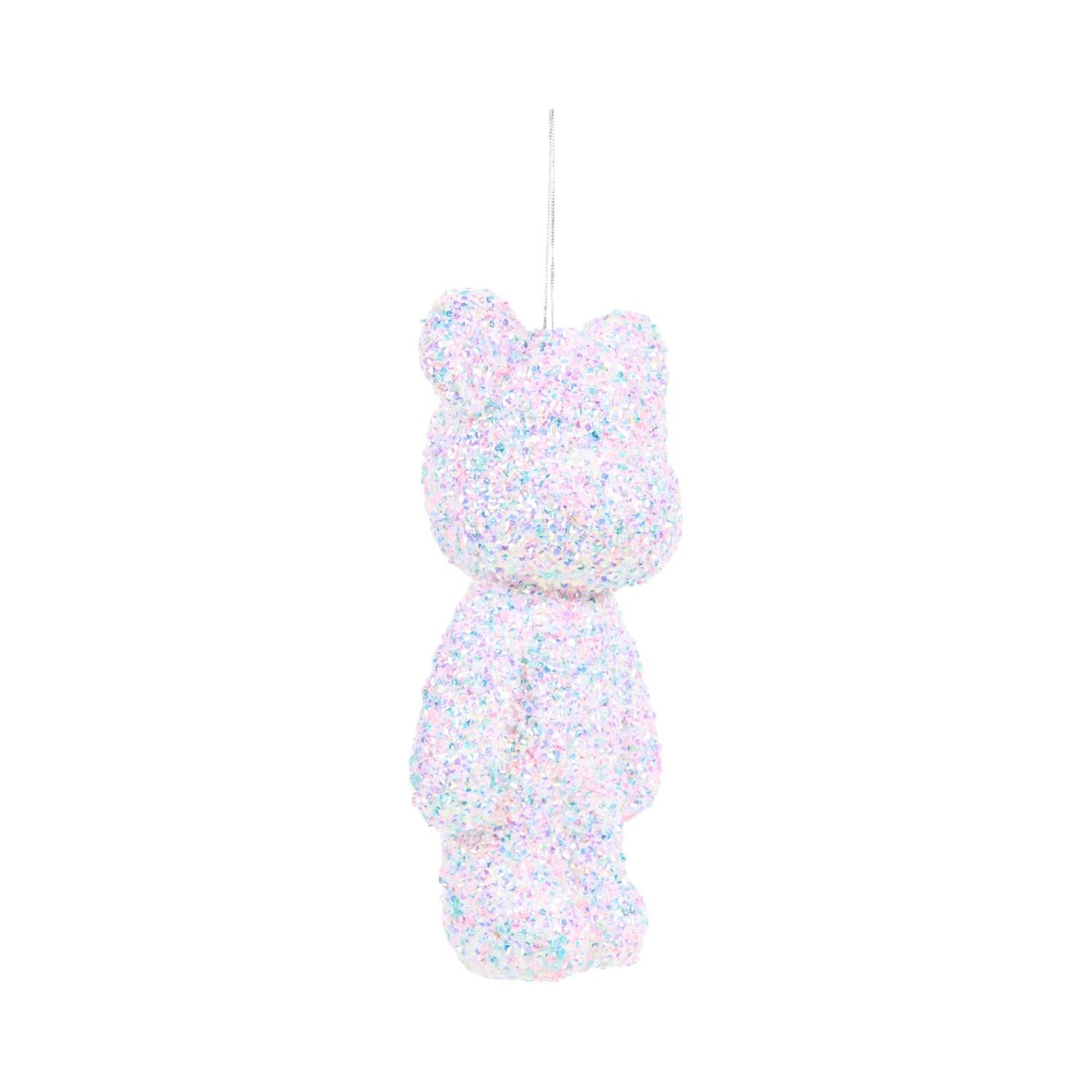 Glitter Bear DecorationMulticolour Image 3