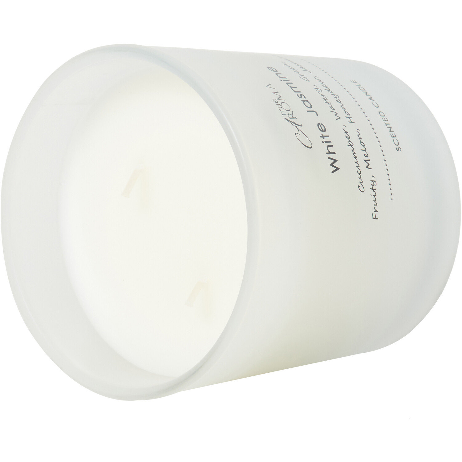 White Jasmine Candle - White Image 4