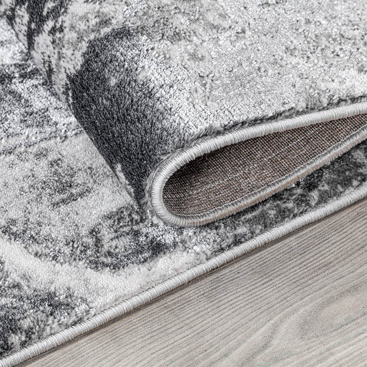 Sunset Marble Rug - Grey Image 3