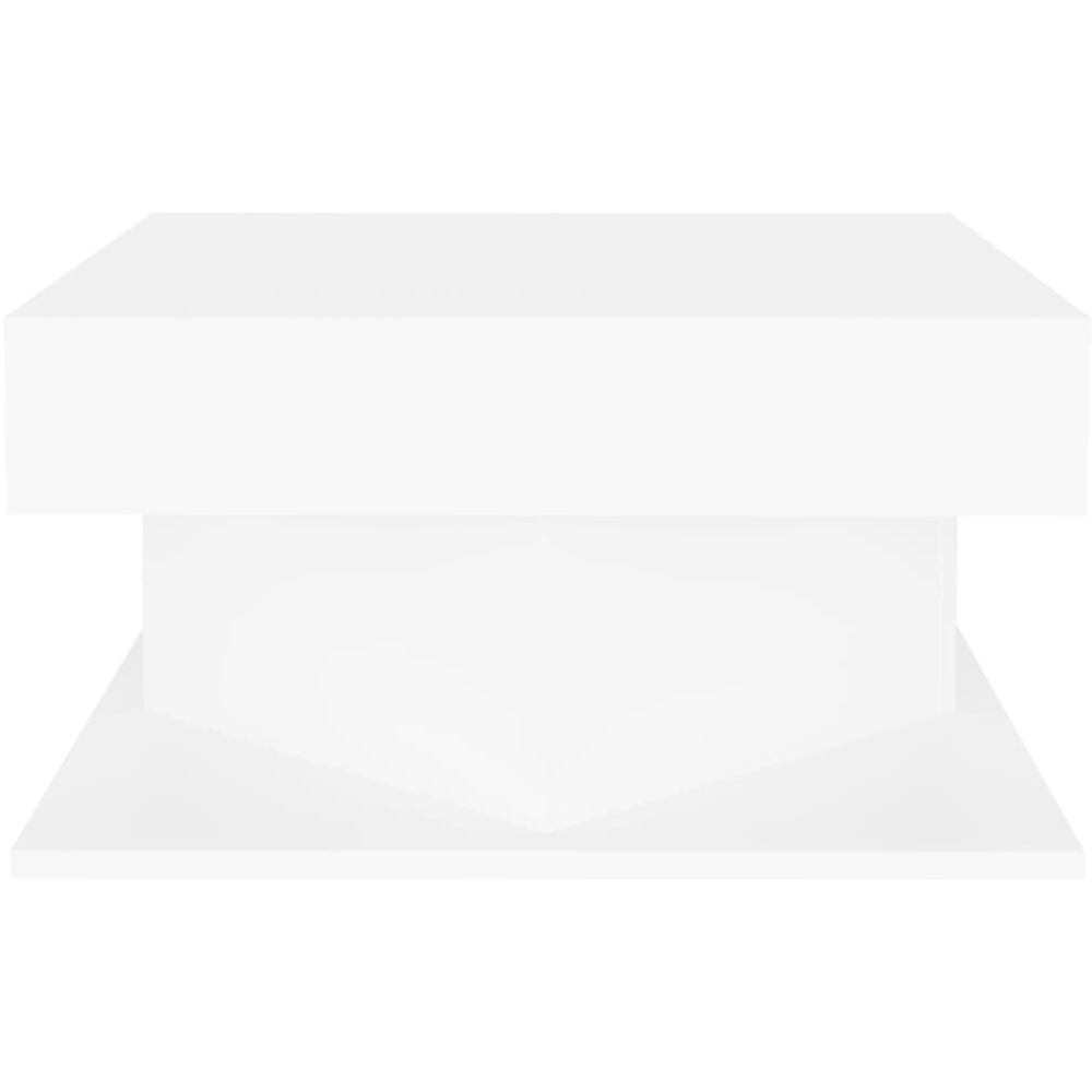 Walplus White Square Coffee Table Image 3