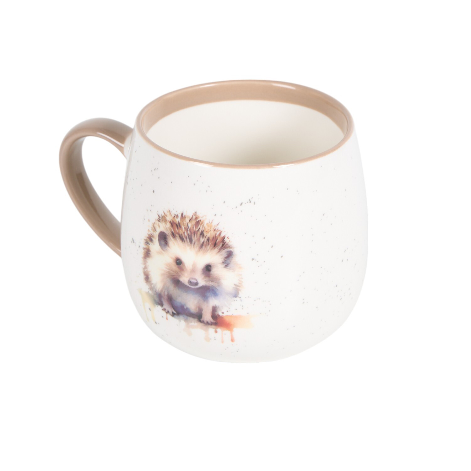 Hedgehog Stoneware Mug 400ml White Image 4