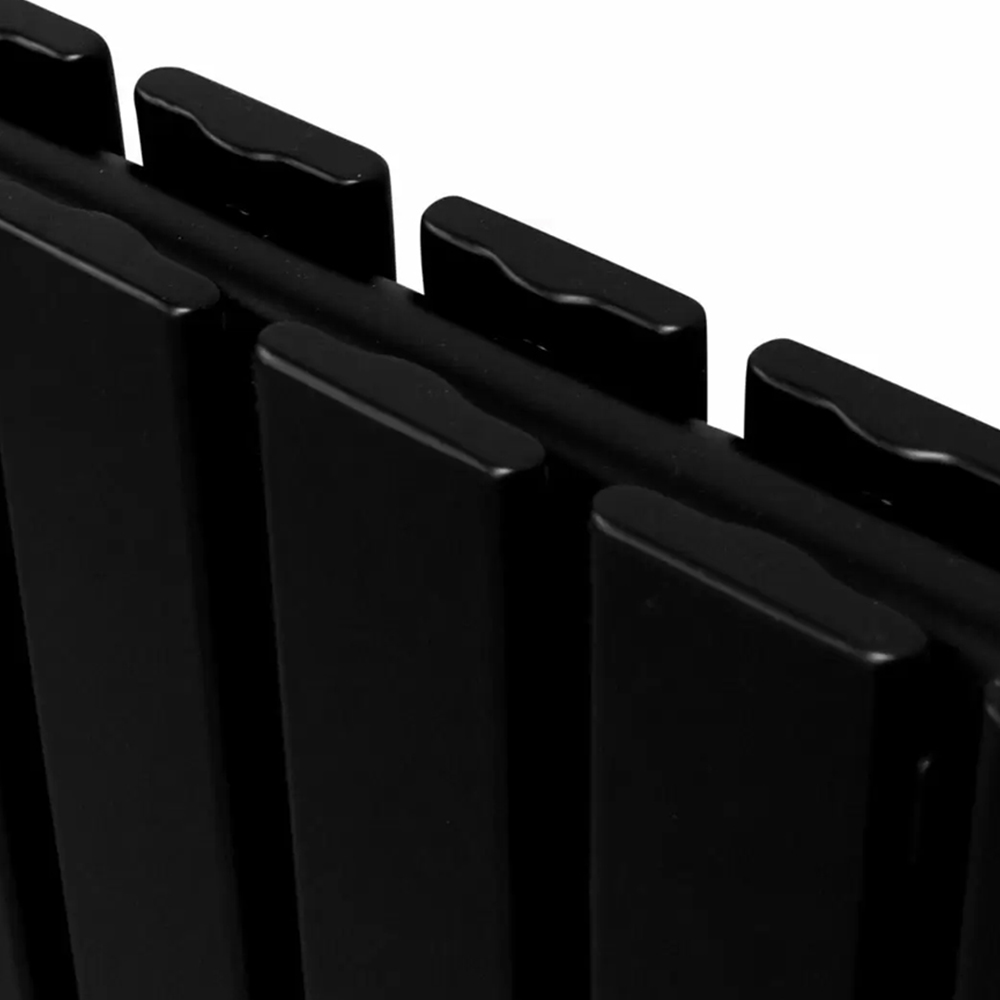 MonsterShop Black Flat Radiator 1600 x 420mm Image 5