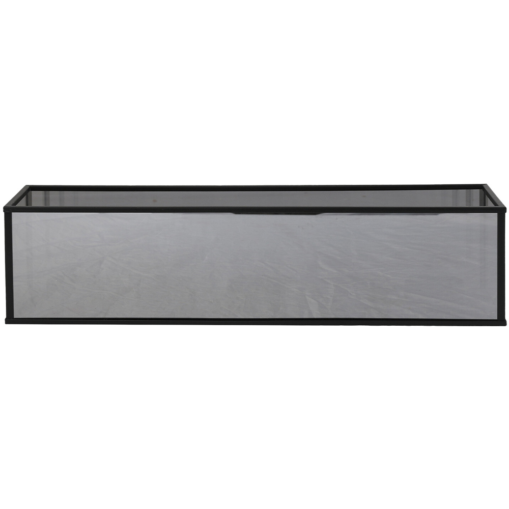 Noir Black Metal Tealight Holder Image 2