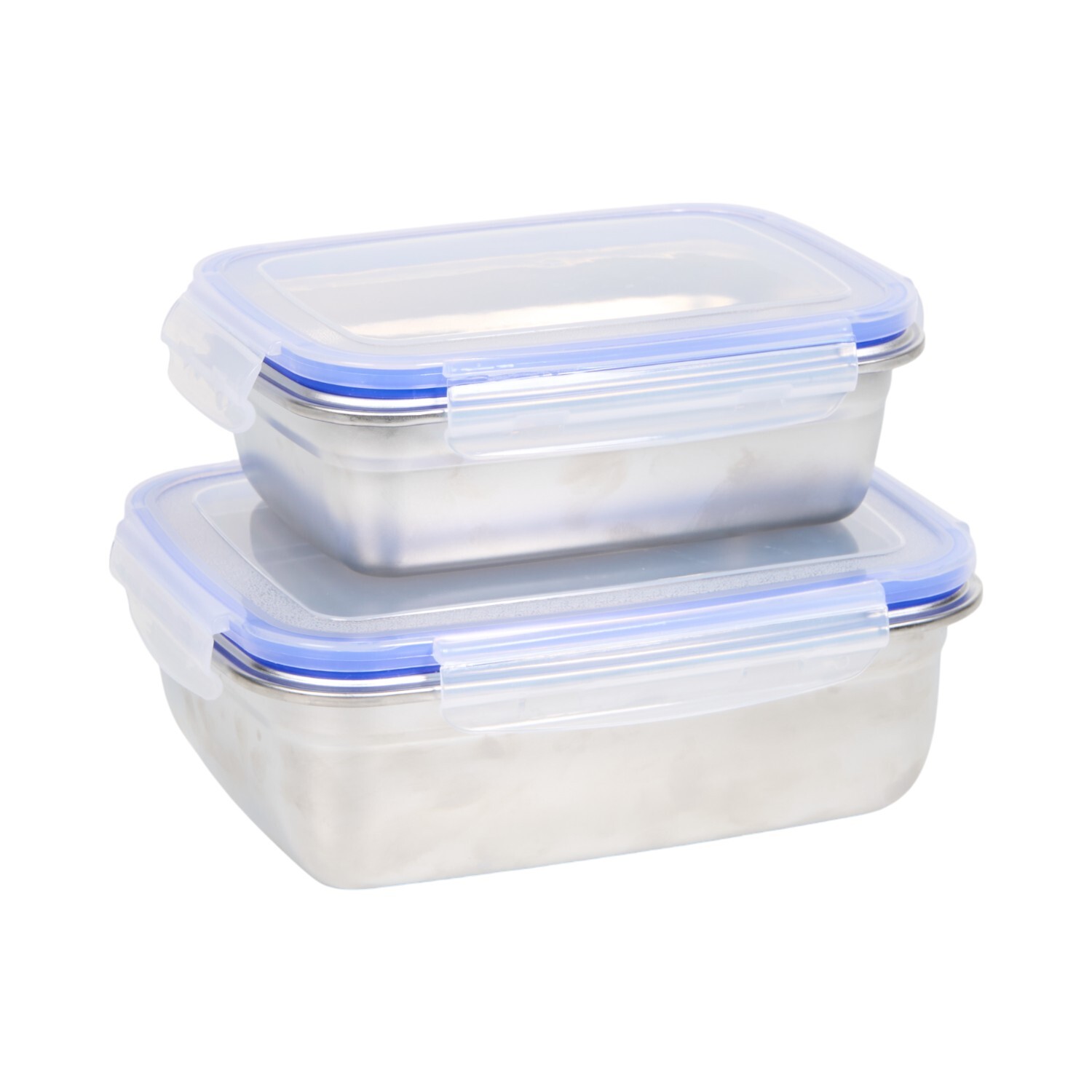 MY Stainless Steel Microwavable Food Container Chrome 850ml Image 6