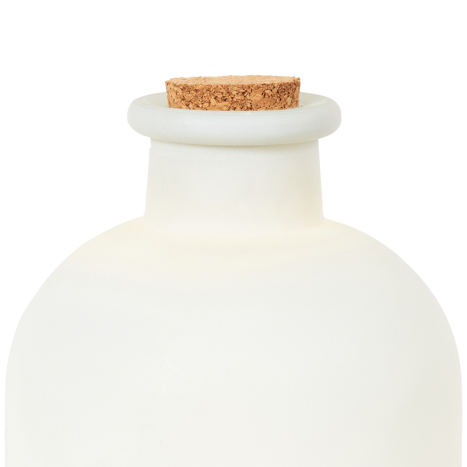 Frosted Snowflake LED Bottle Image 4