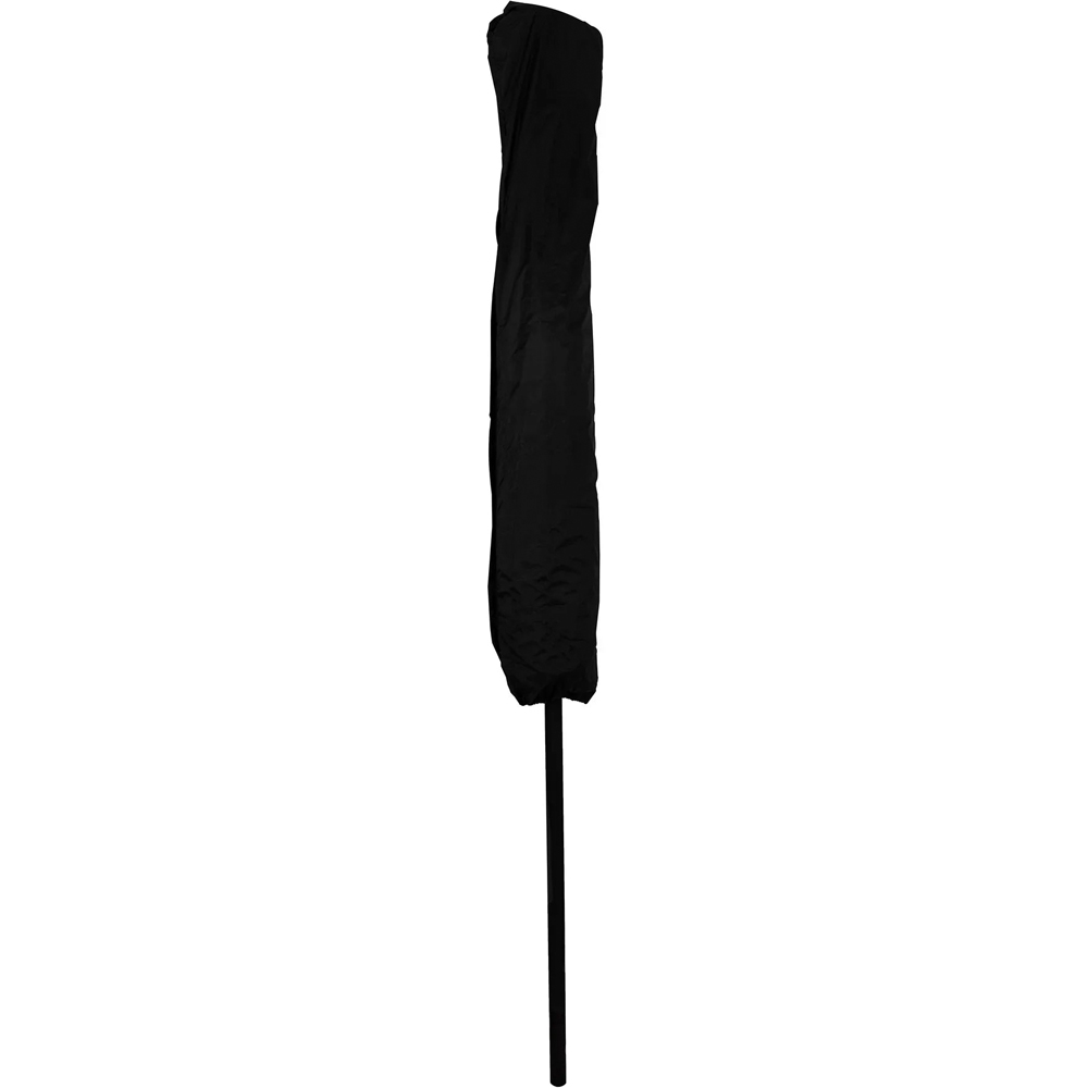 MonsterShop LED Grey Crank and Tilt Parasol 2.7m Image 4