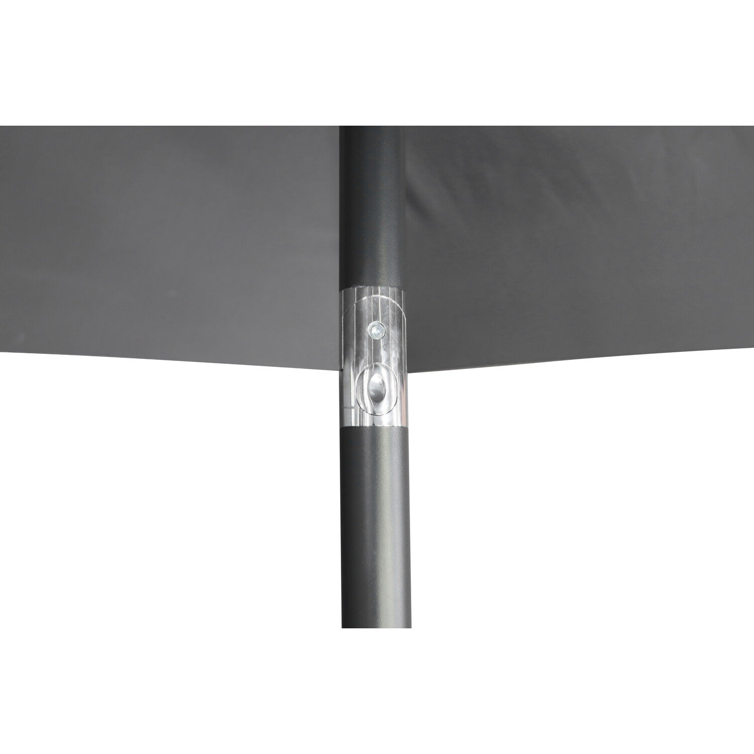 Outdoor Essentials Grey Removable LED Parasol 2.7m Image 10