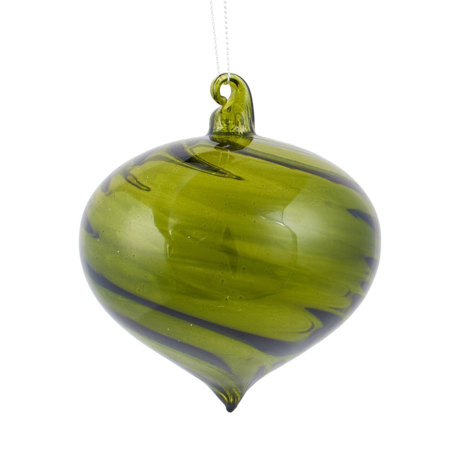 Opaque Swirl Onion Bauble Image 3