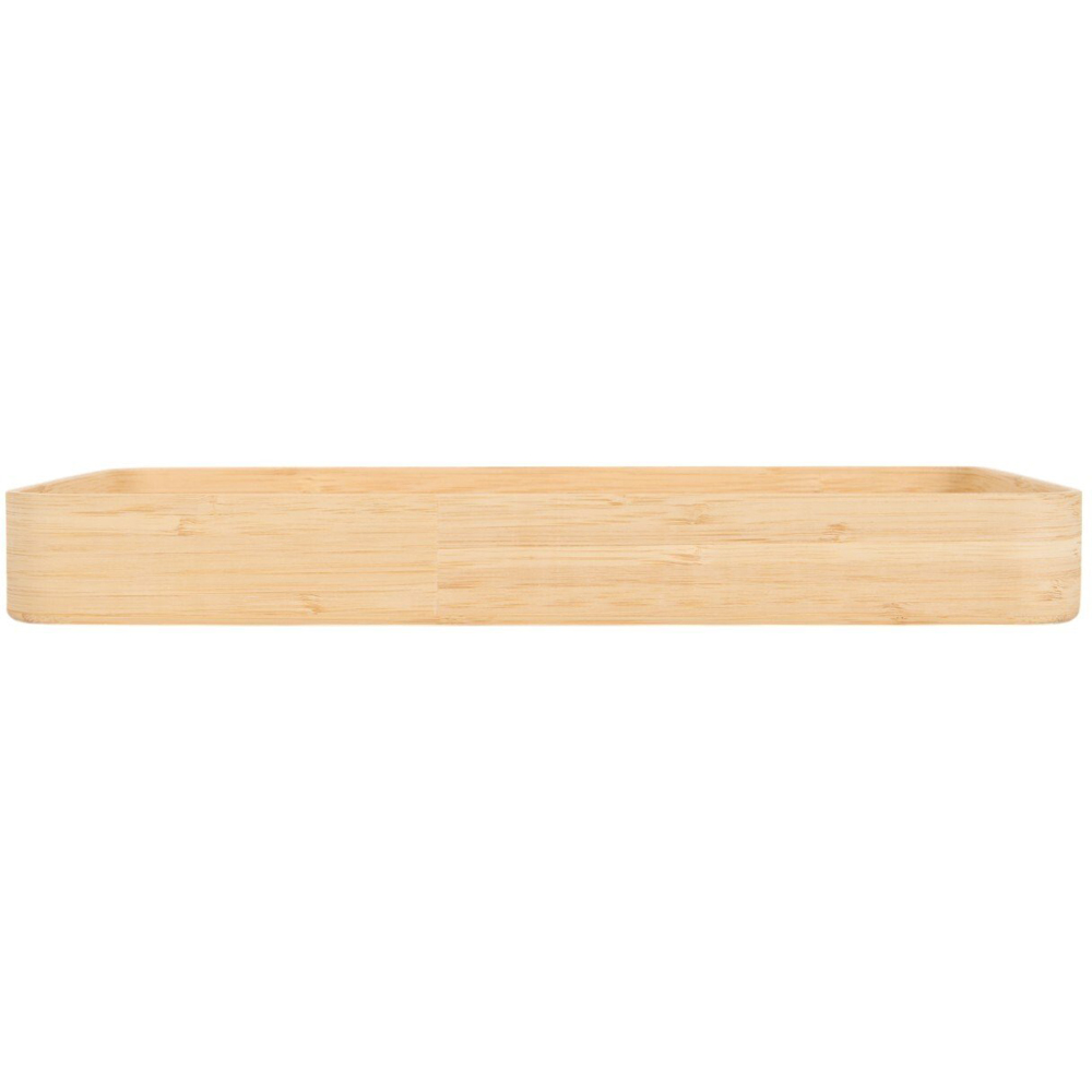 Bamboo Round Edge Tray Natural Image 3