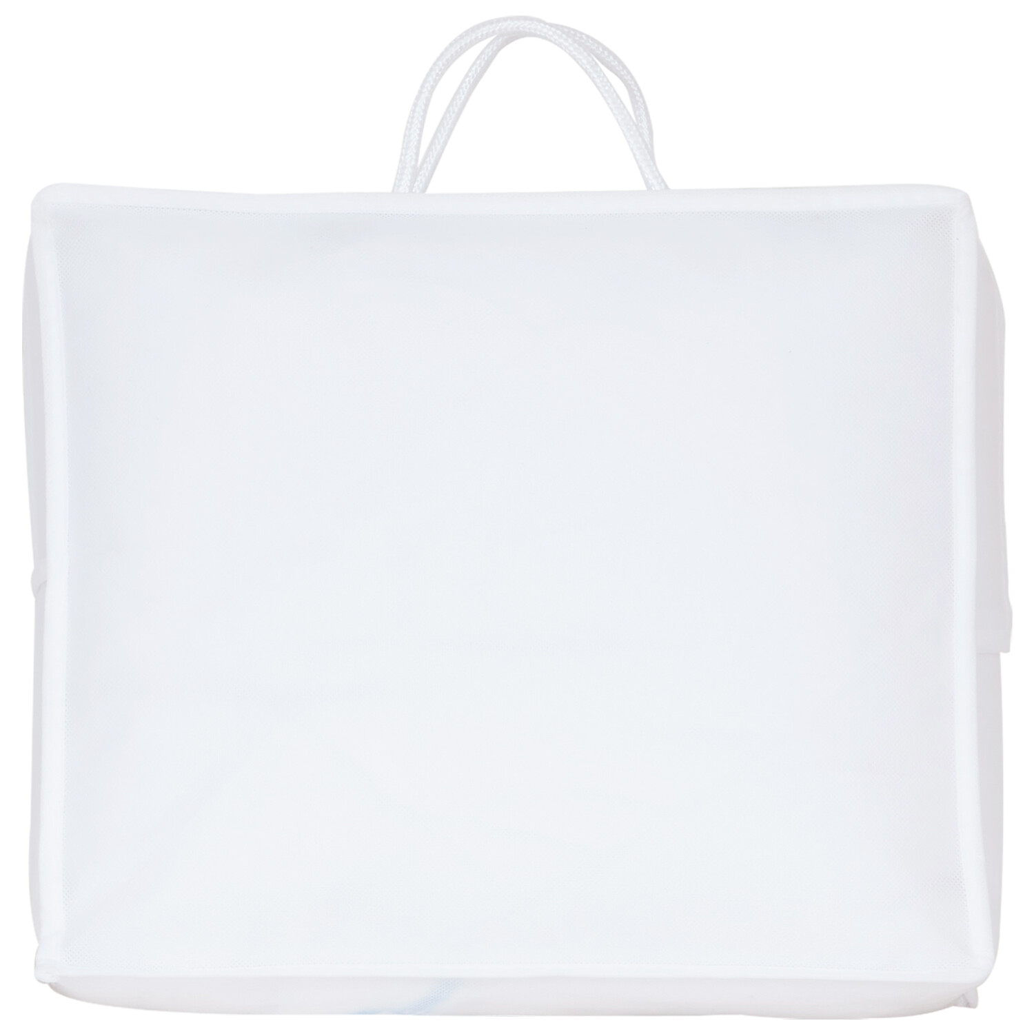 My Home Quilted Mattress Topper  - White Image 2