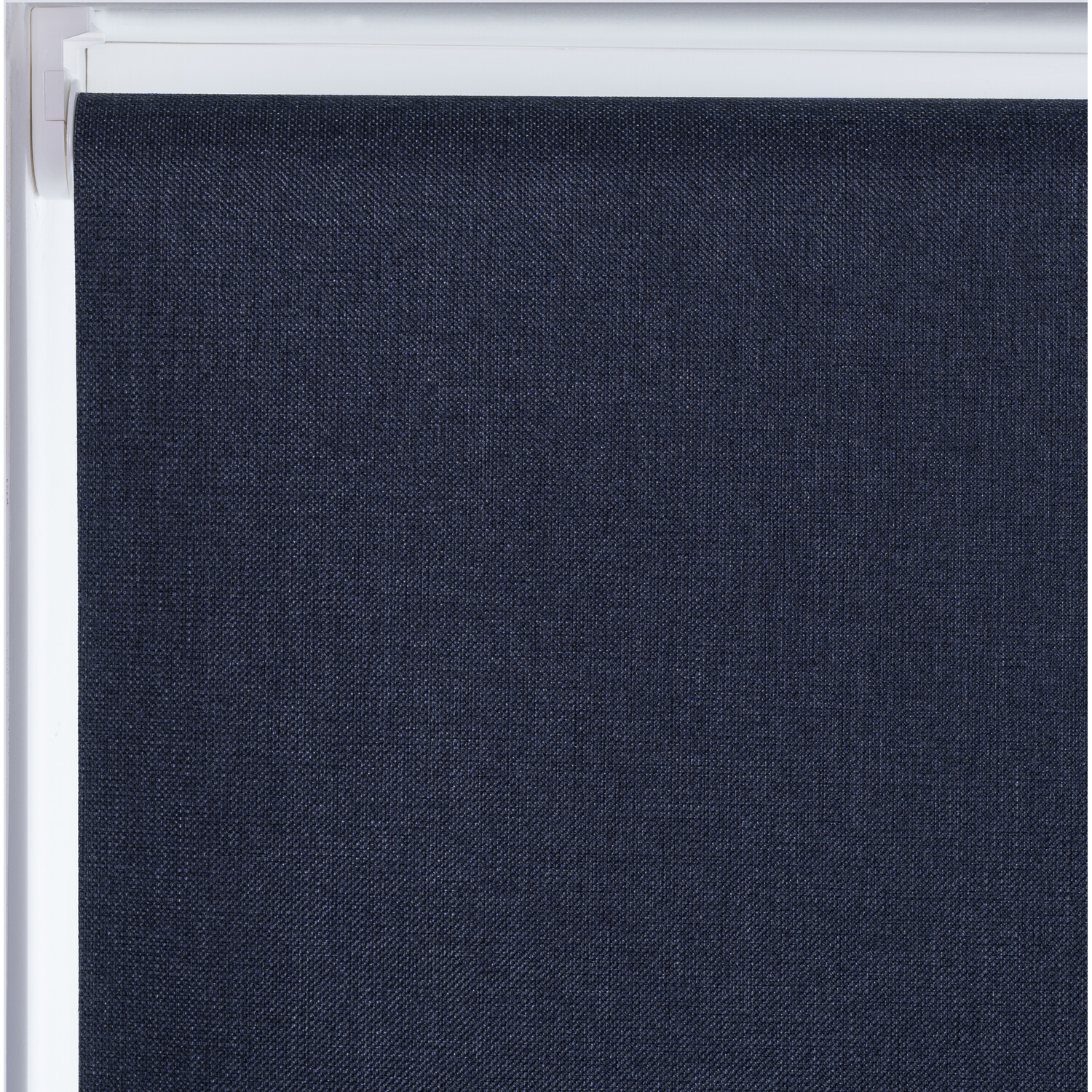 Divante Blackout Textured Blind - Dark Blue / 90cm Image 2