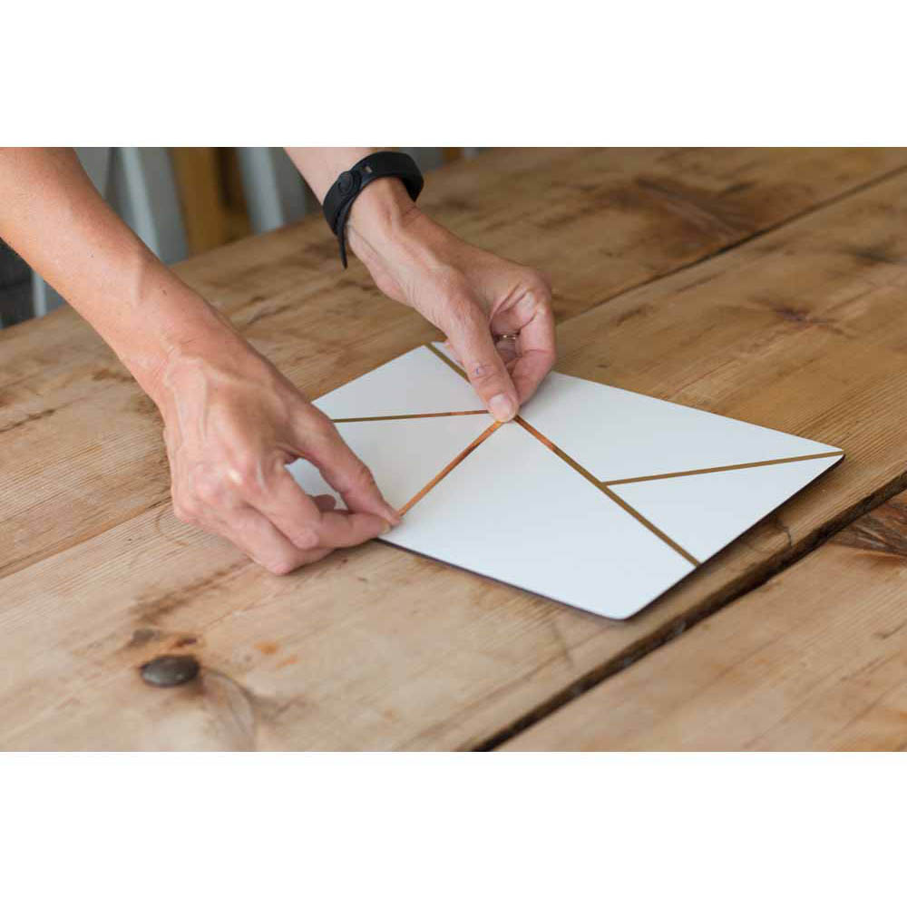 d-c-fix Glossy White Sticky Back Plastic Vinyl Wrap Film 67.5cm x 2m Image 2