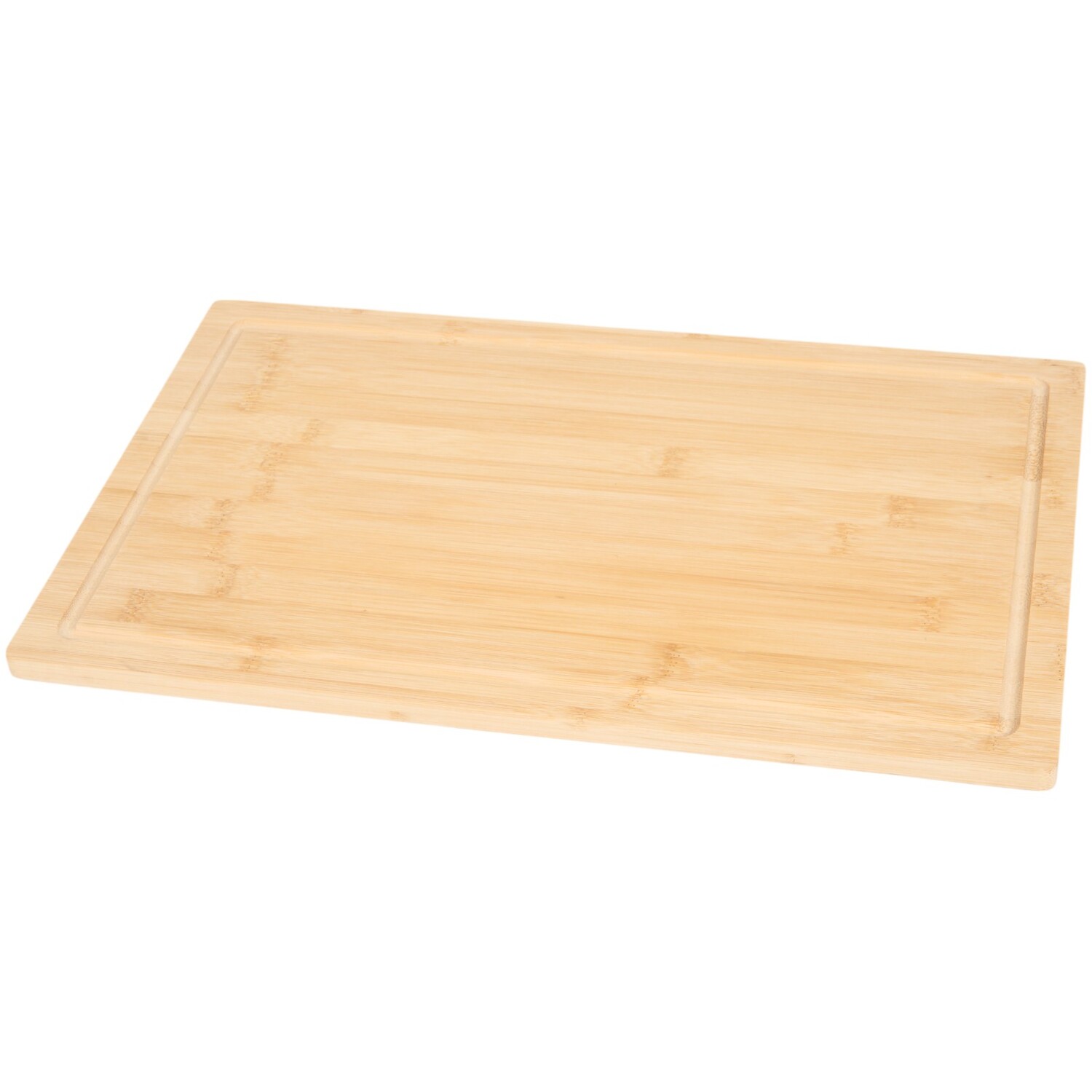 Medium Bamboo Rectangular Chopping Board Natural Image 2