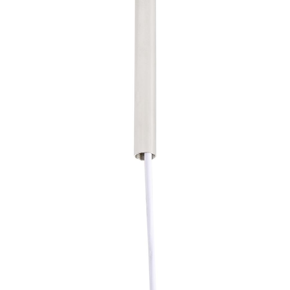 HOMCOM LED Chandelier with Metal Base Three Lighting Modes for Home Office Image 6