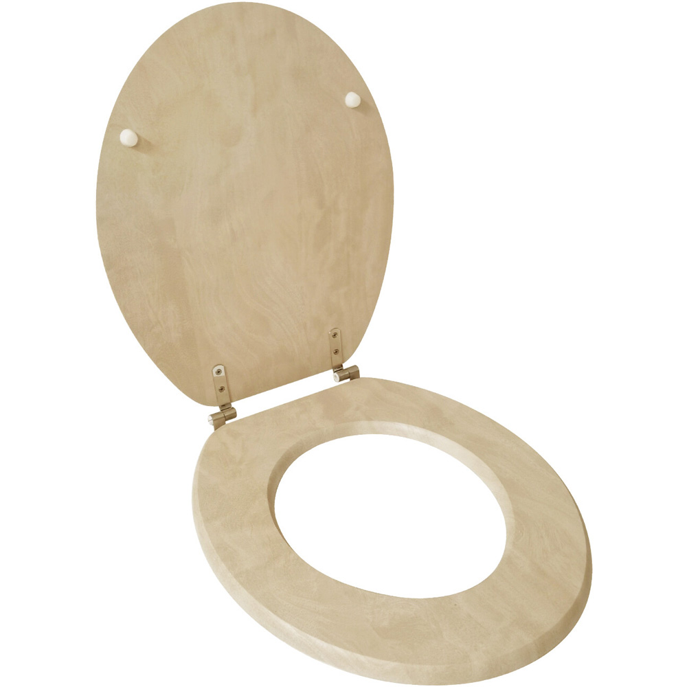 Rhodes Natural Toilet Seat Image 2