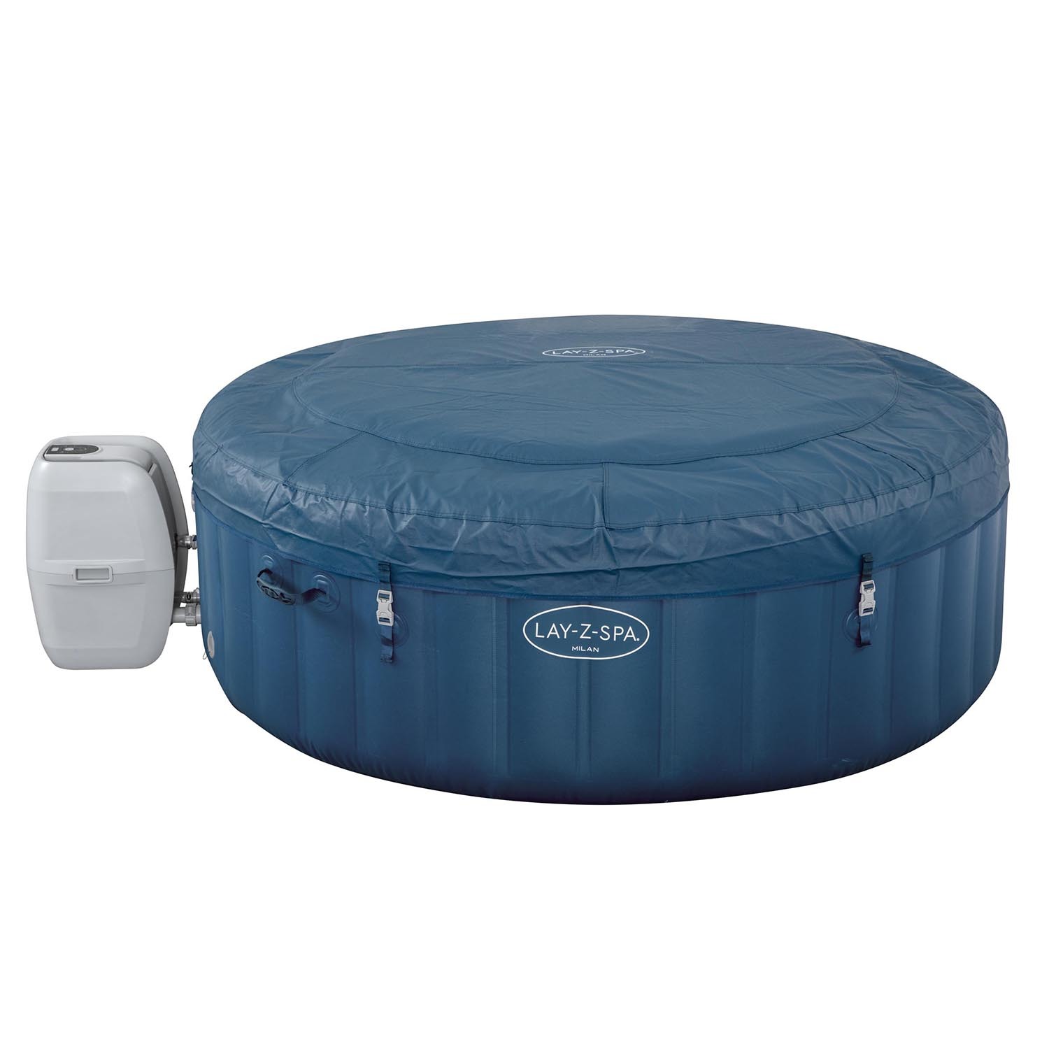Lay-Z-Spa Milan Blue AirJet Plus Hot Tub Image 12