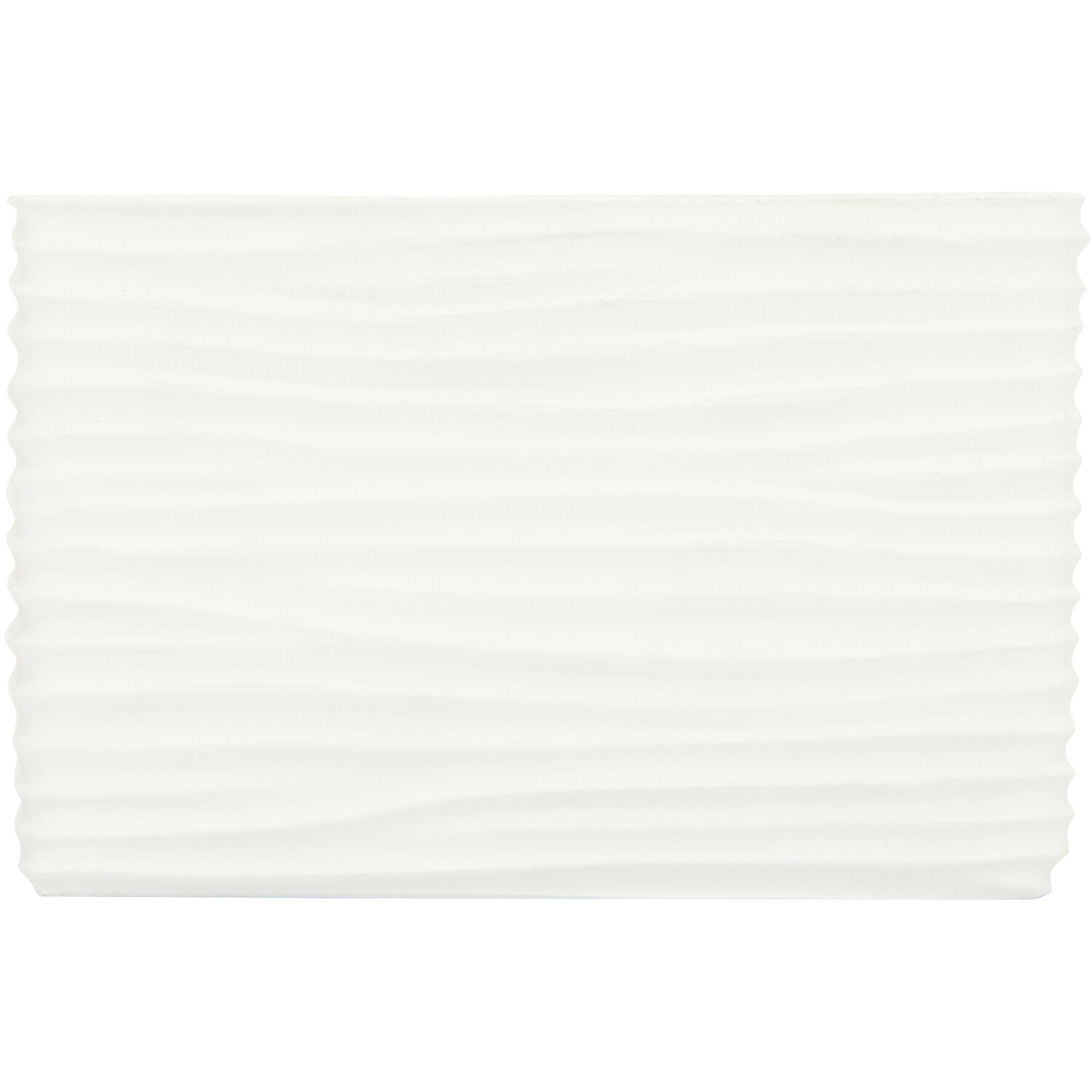 Bali Wavy Toothbrush Holder - White Image 3