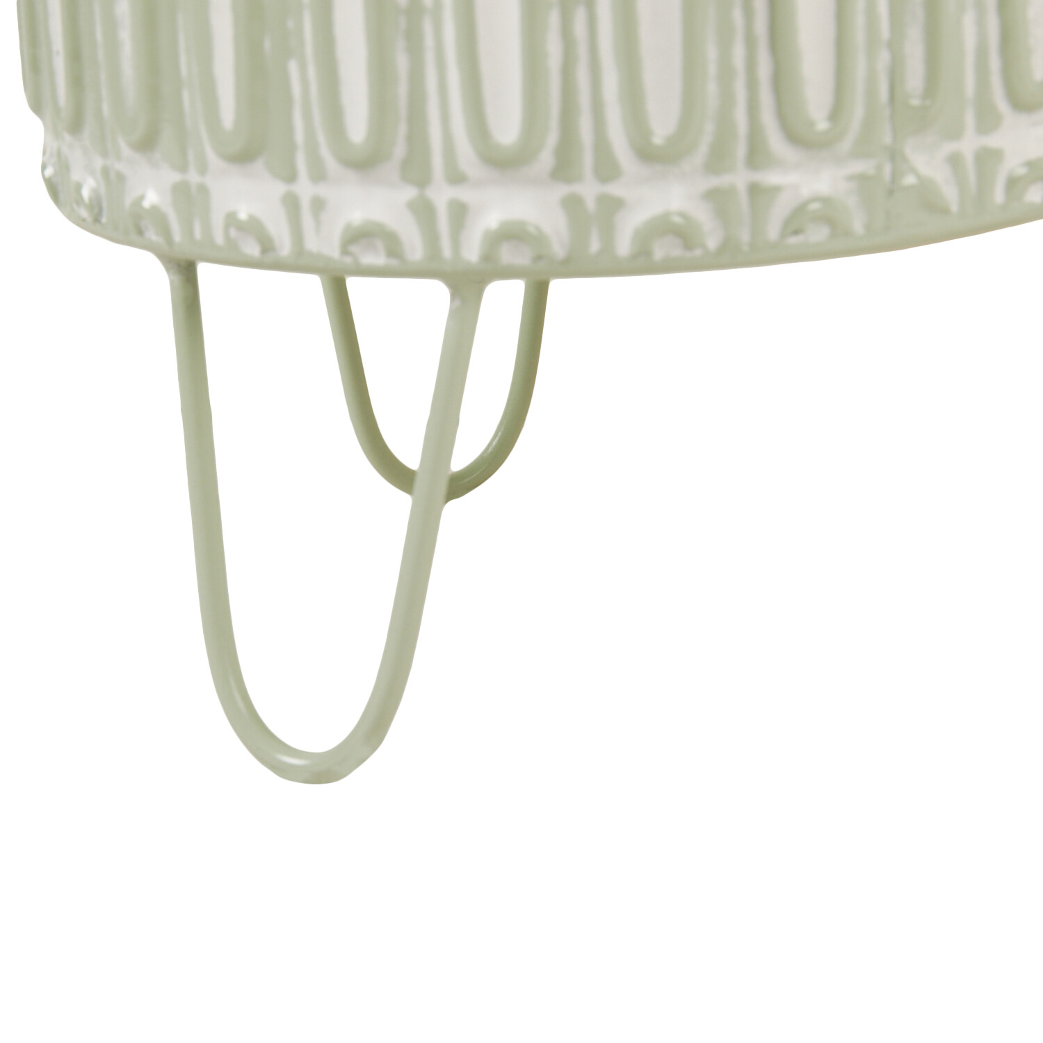 Ingrid Sage Metal Planter 28cm - Sage Image 4