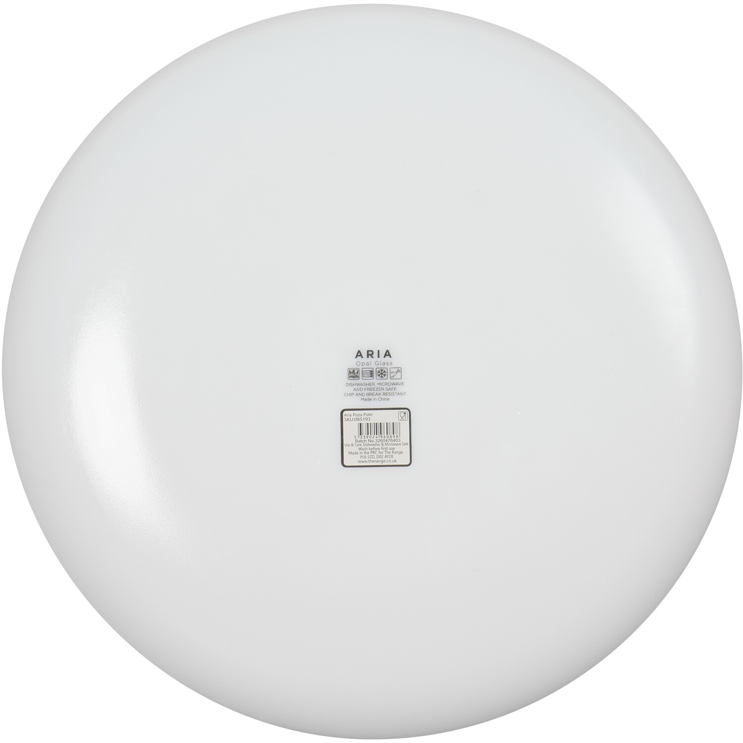 Aria Pizza Plate - White Image 2