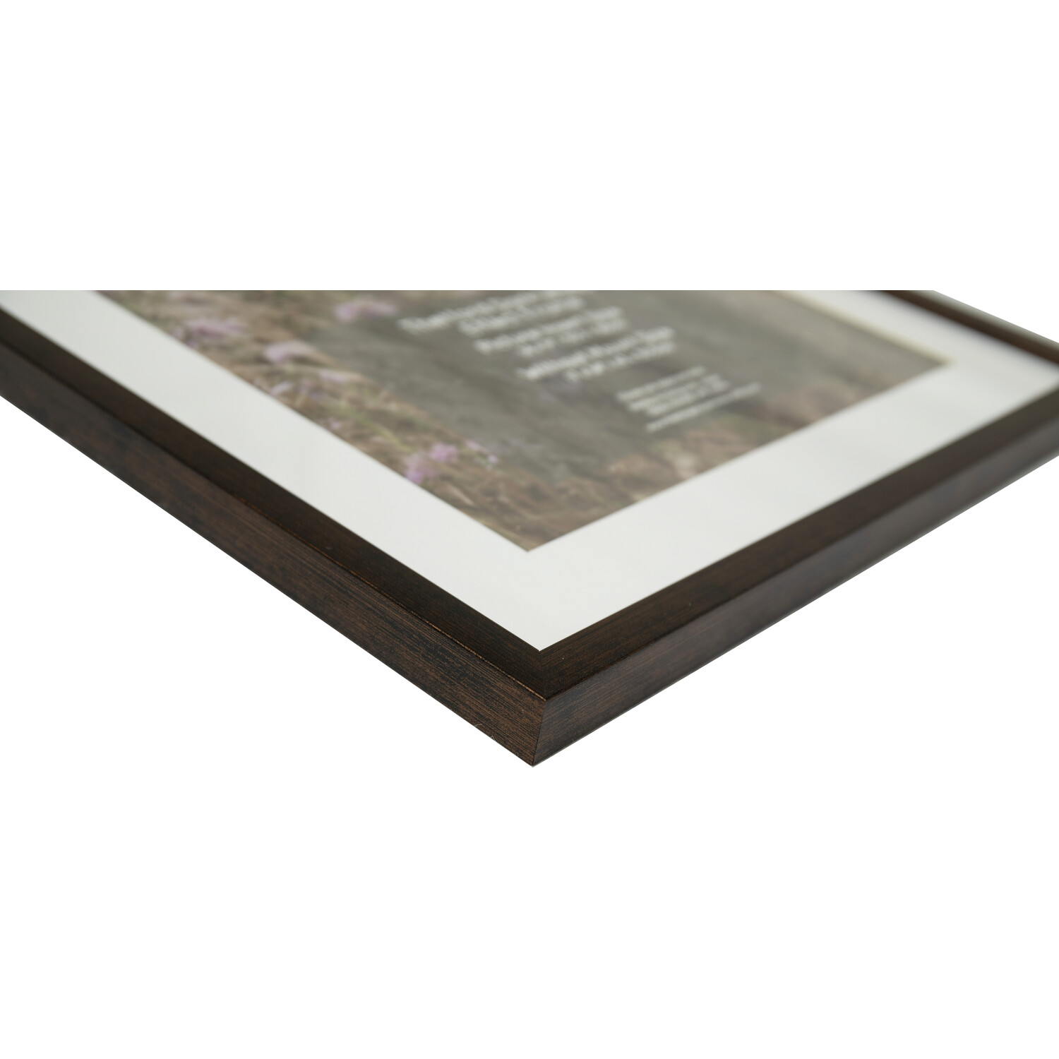 Thetford Dark Wood Effect Frame Brown 17 x 12in Image 3