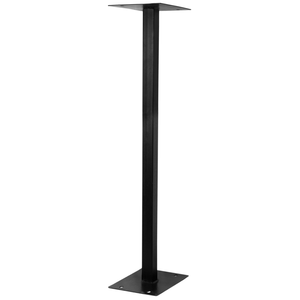 MonsterShop 41.4 inch Black Post Box Stand Image 2