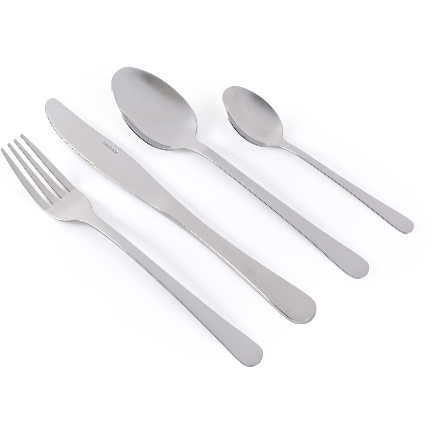 Salter Bakewell 24 Piece Cutlery Set - Silver Image 4