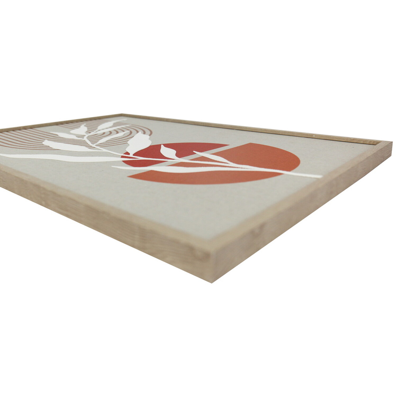 Boho Textured Art - Burnt Orange Image 3