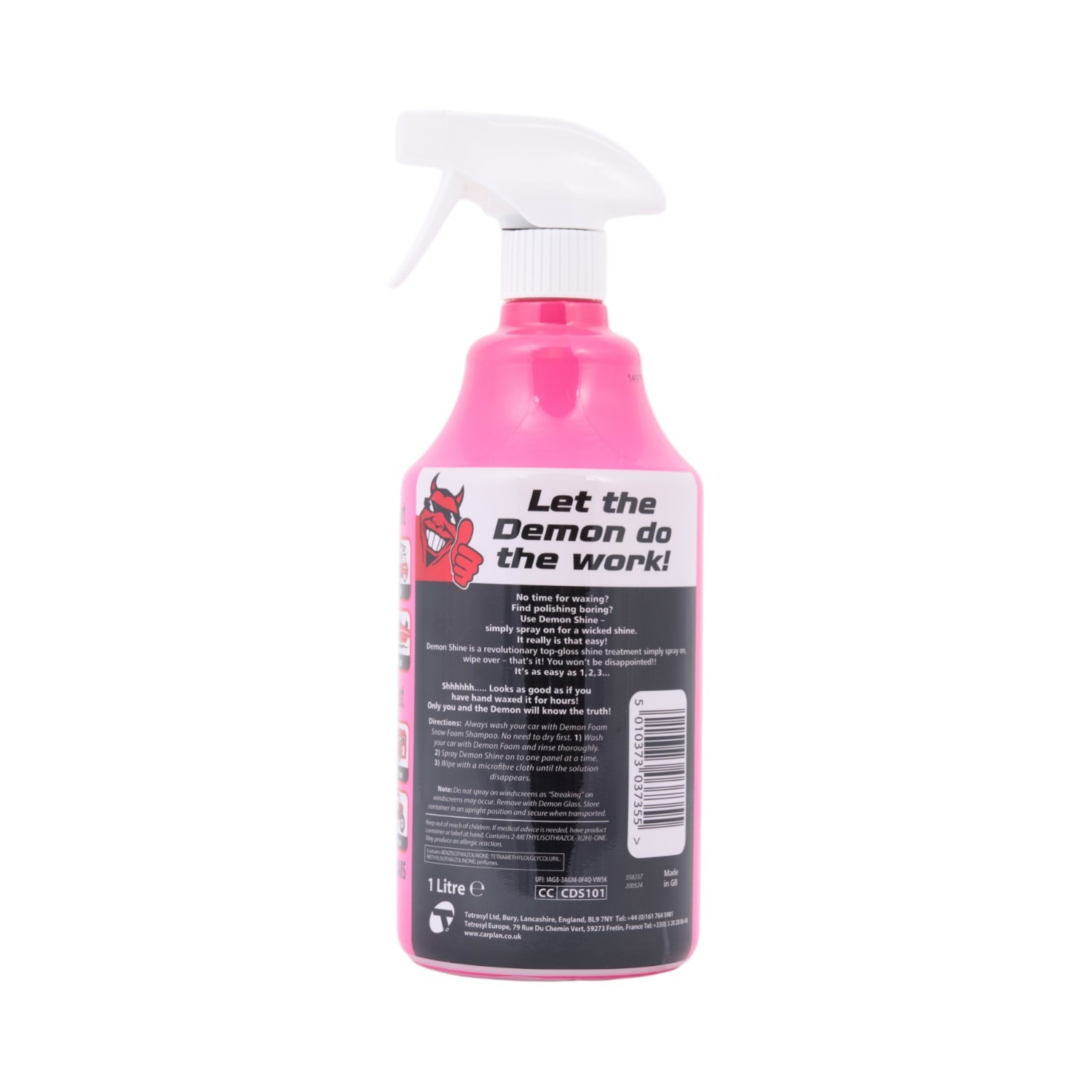 CarPlan Demon Shine Spray on Shine 1L Image 2