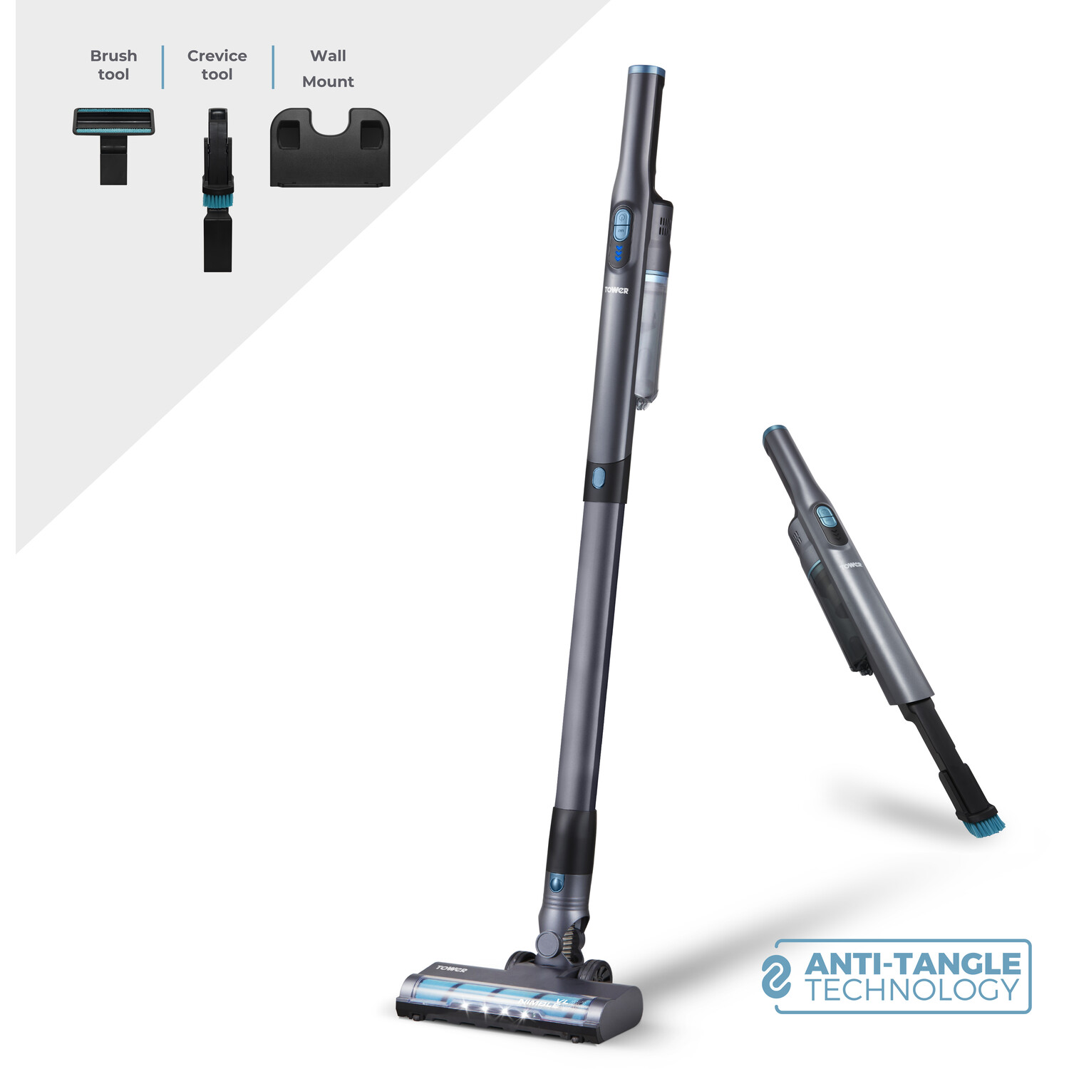 Tower Nimblevac Cordless Vacuum 14.8V 300W Image 4