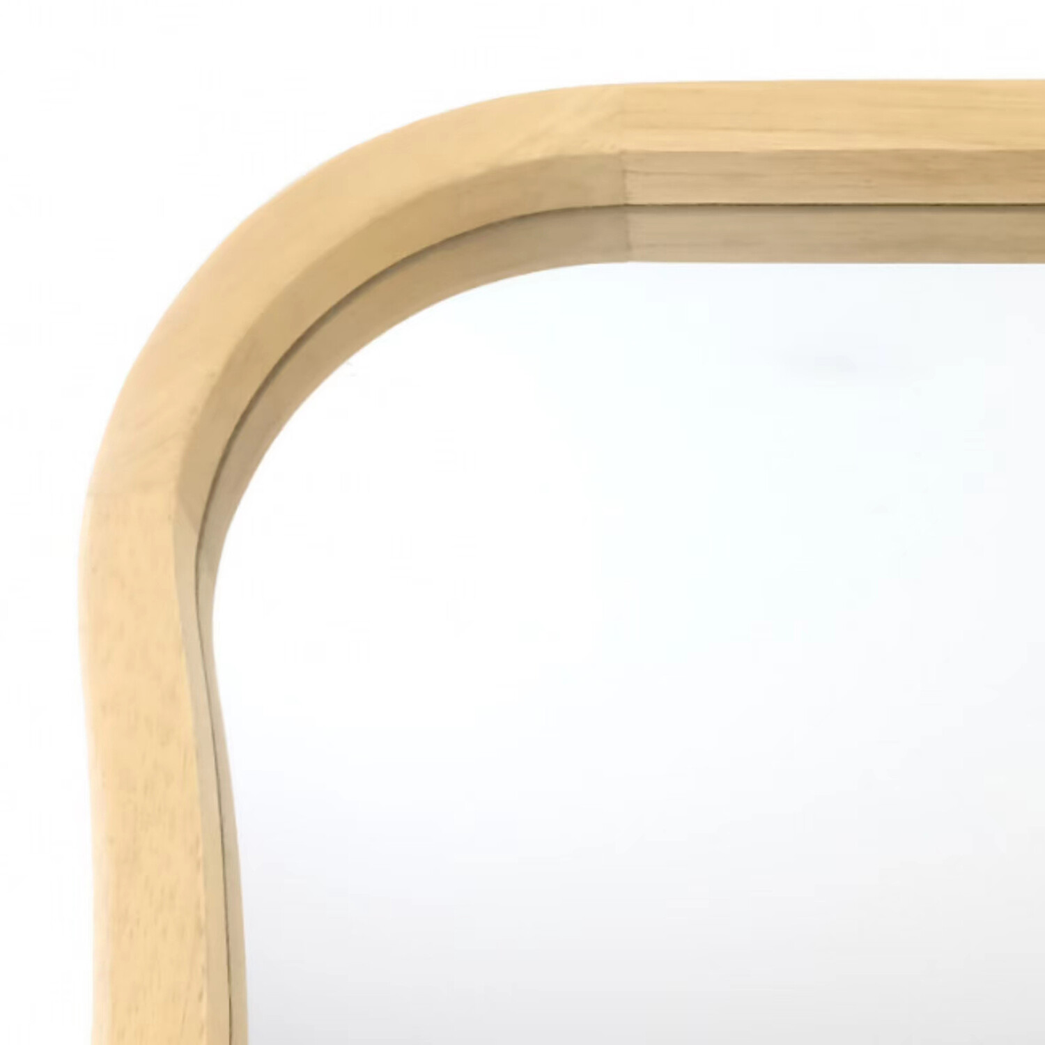 Hampstead Organic Wooden Mirror - Natural Image 4