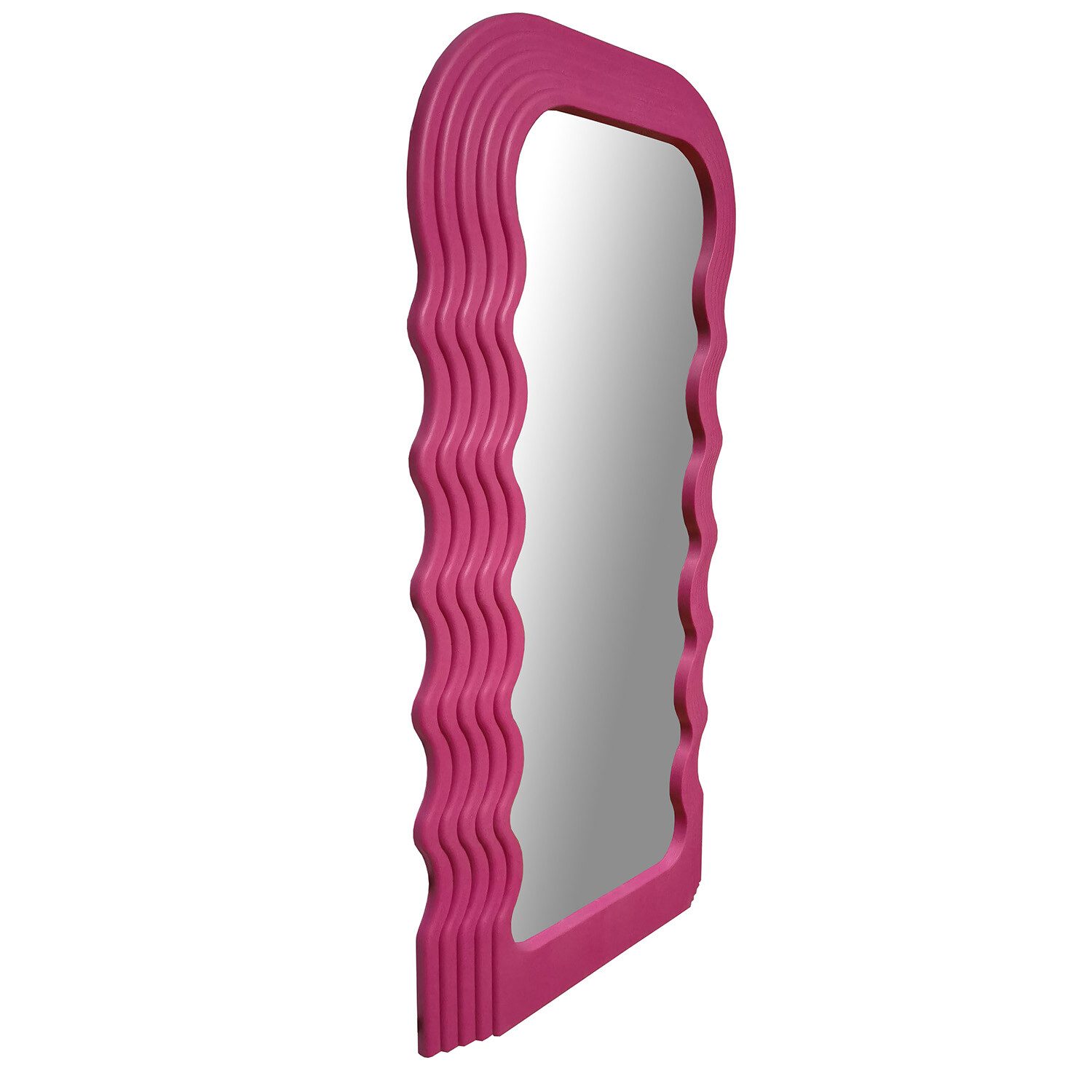 Single The Port. Co Gallery Bright Wavy Mirror in Assorted styles Image 5