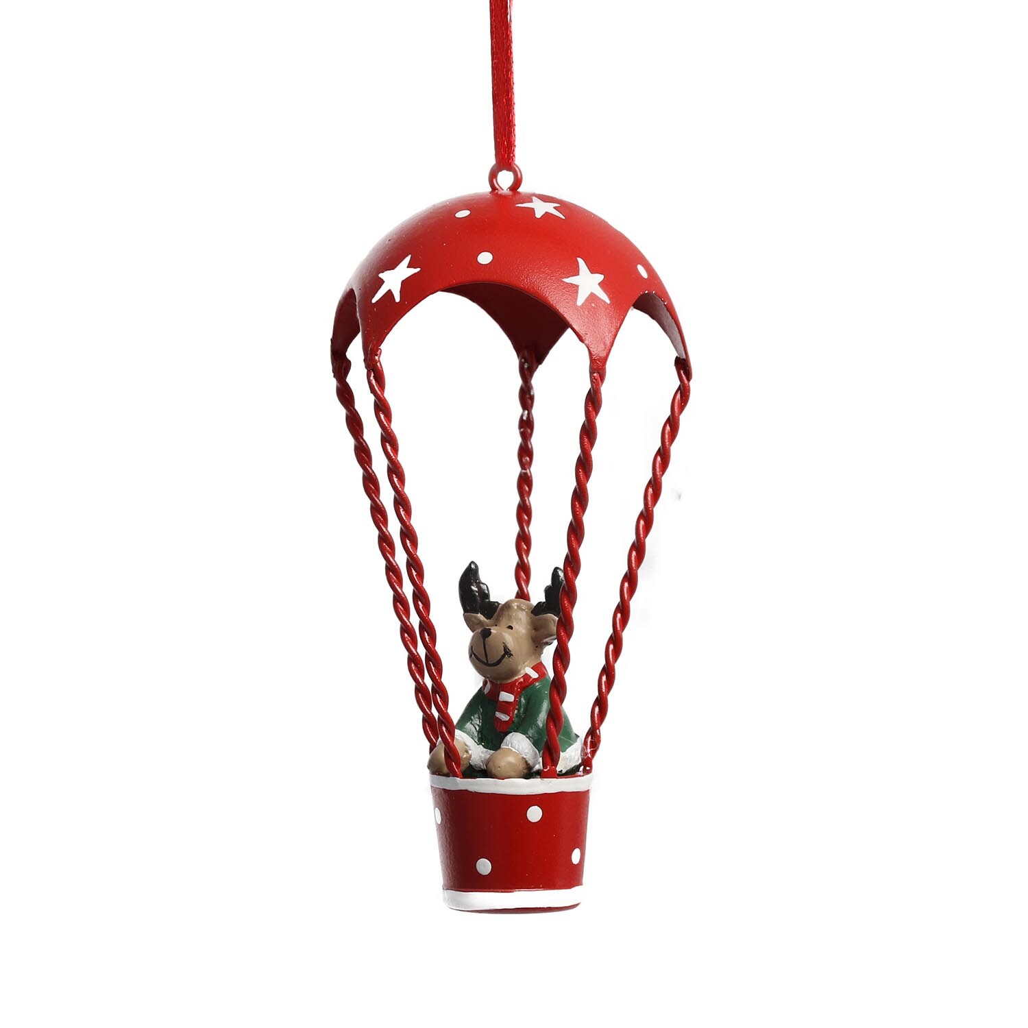 Christmas Hanging Hot Air Balloon Image 2