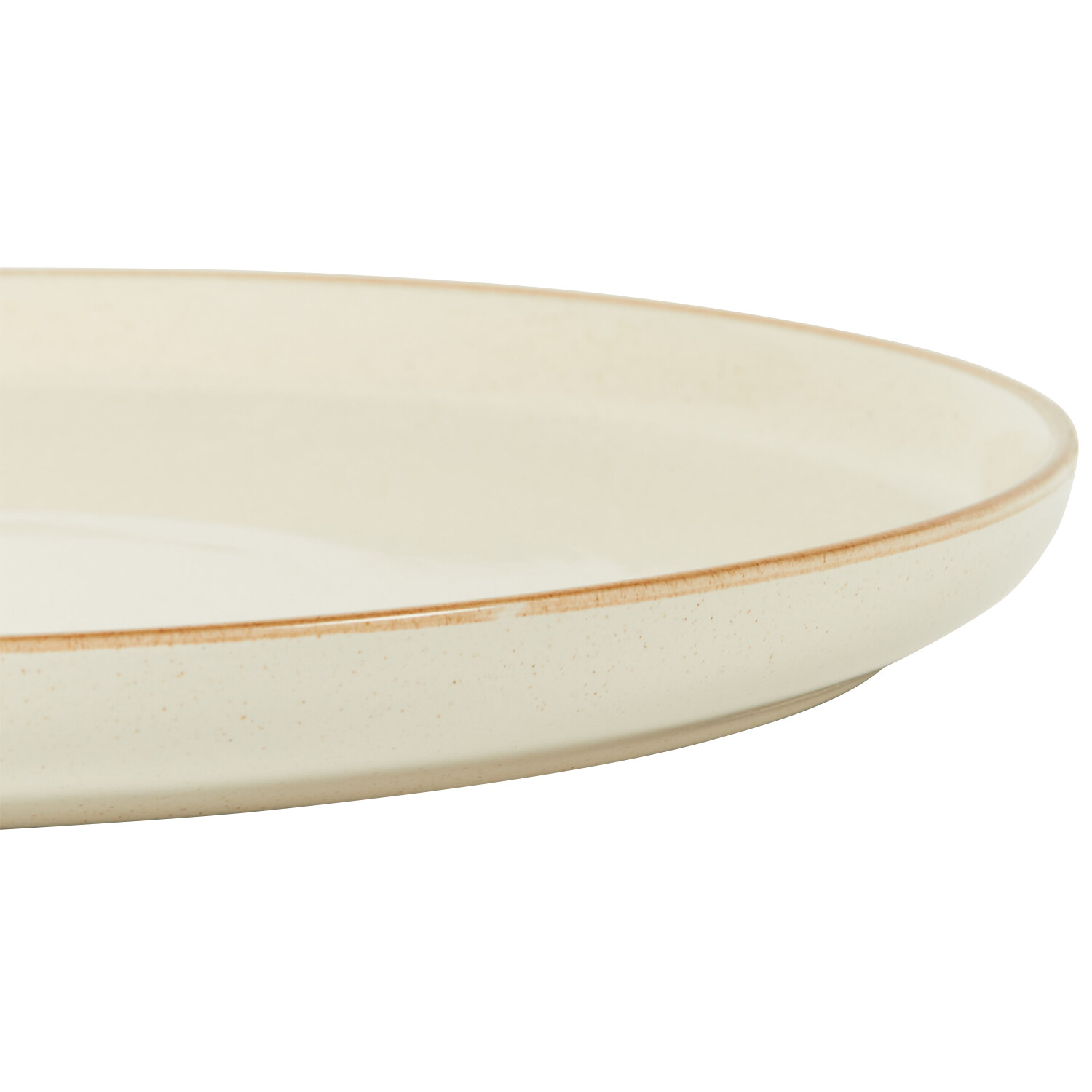 Sesame Speckle Dinner Plate - Oatmeal and Sesame Image 2