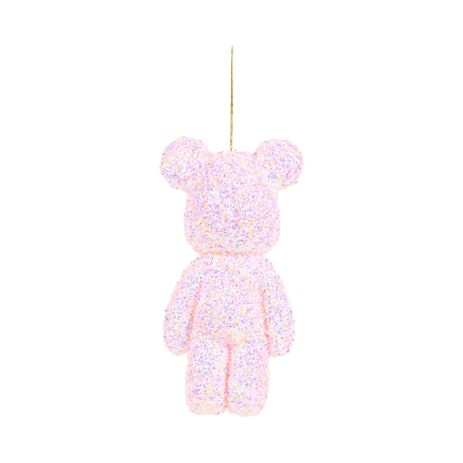 Glitter Bear DecorationMulticolour Image 8