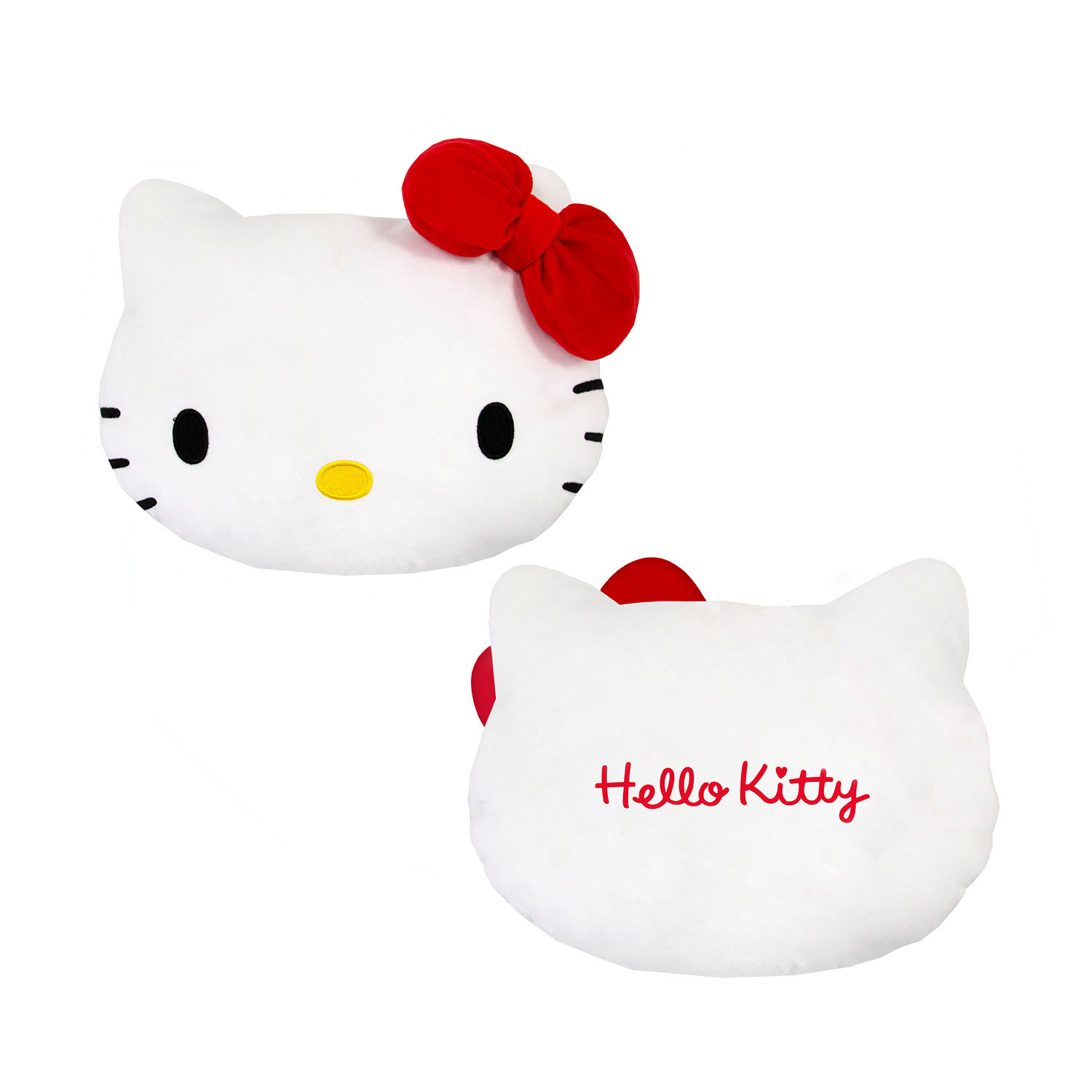 Hello Kitty Shaped Cushion - White Image 6