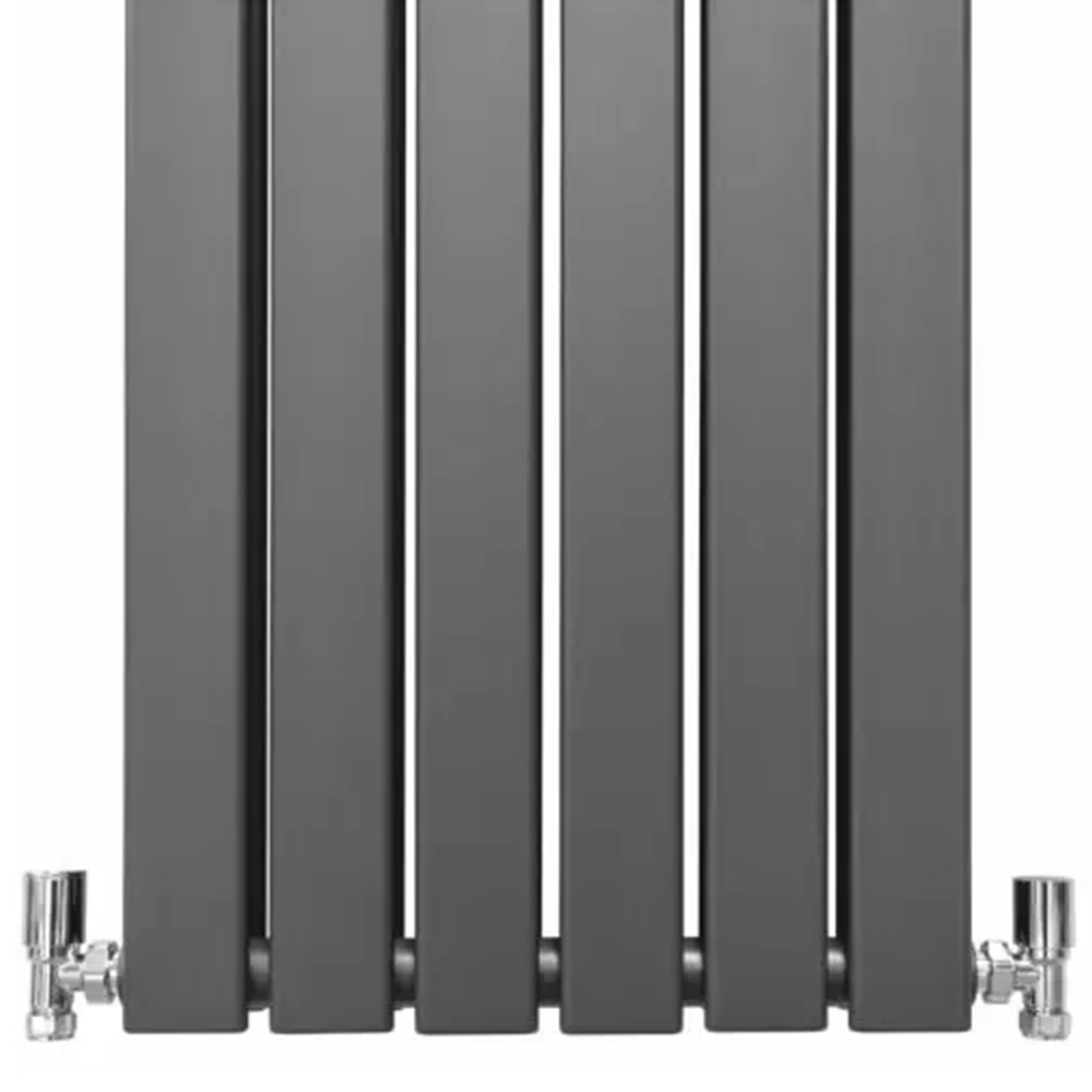 MonsterShop Anthracite Grey Flat Radiator 1600 x 420mm Image 3