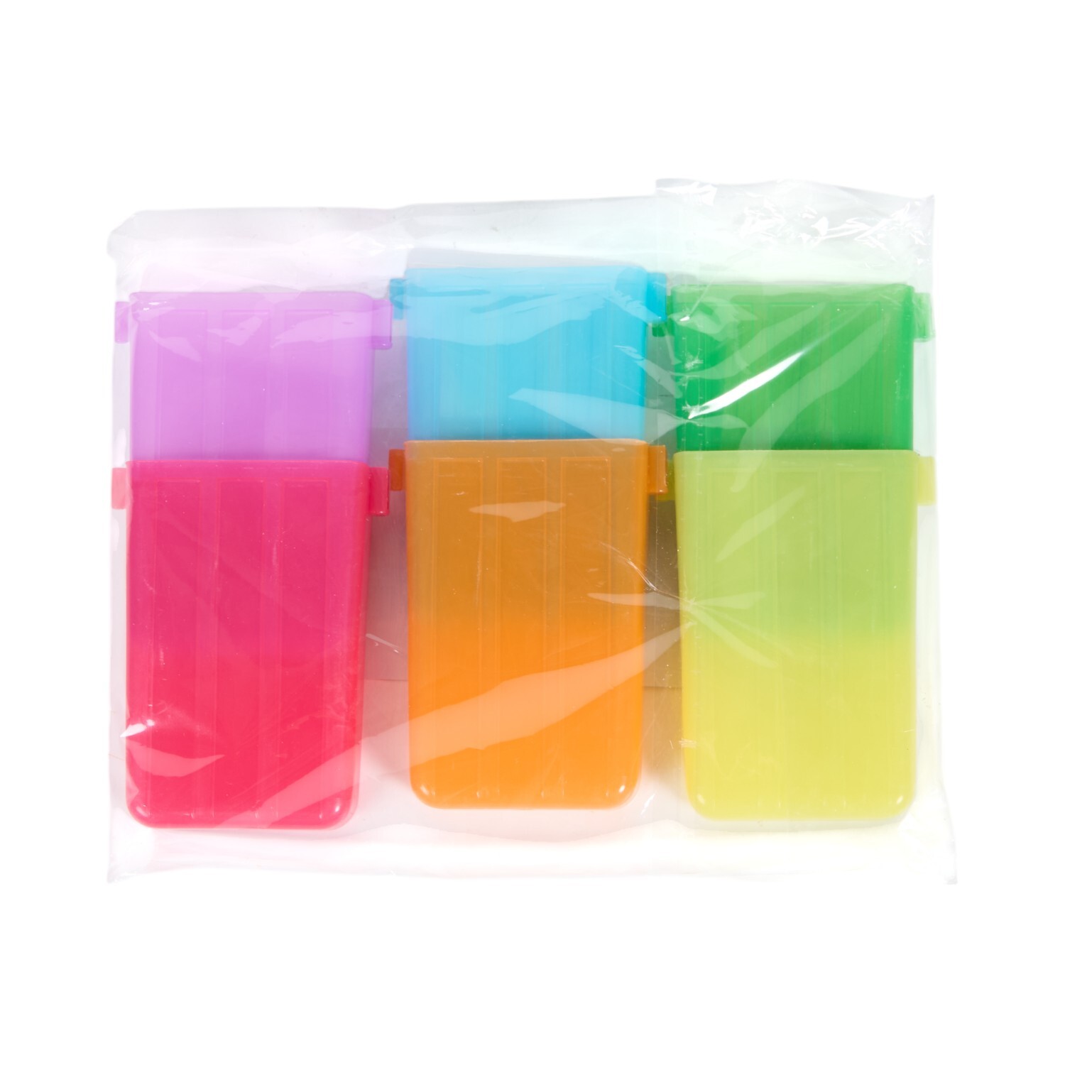 6 Piece Multicolor Summer Ice Lolly Mould - Multicolour Image 2