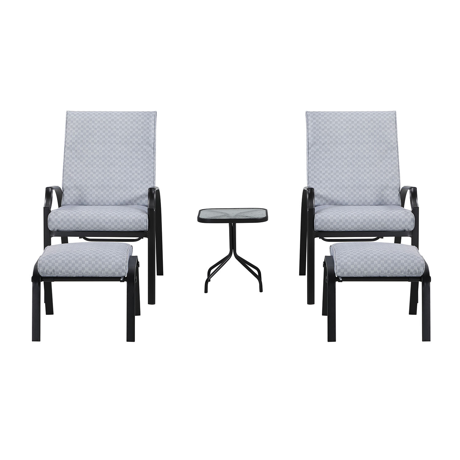 Riviera Bistro Set - Grey Image 8