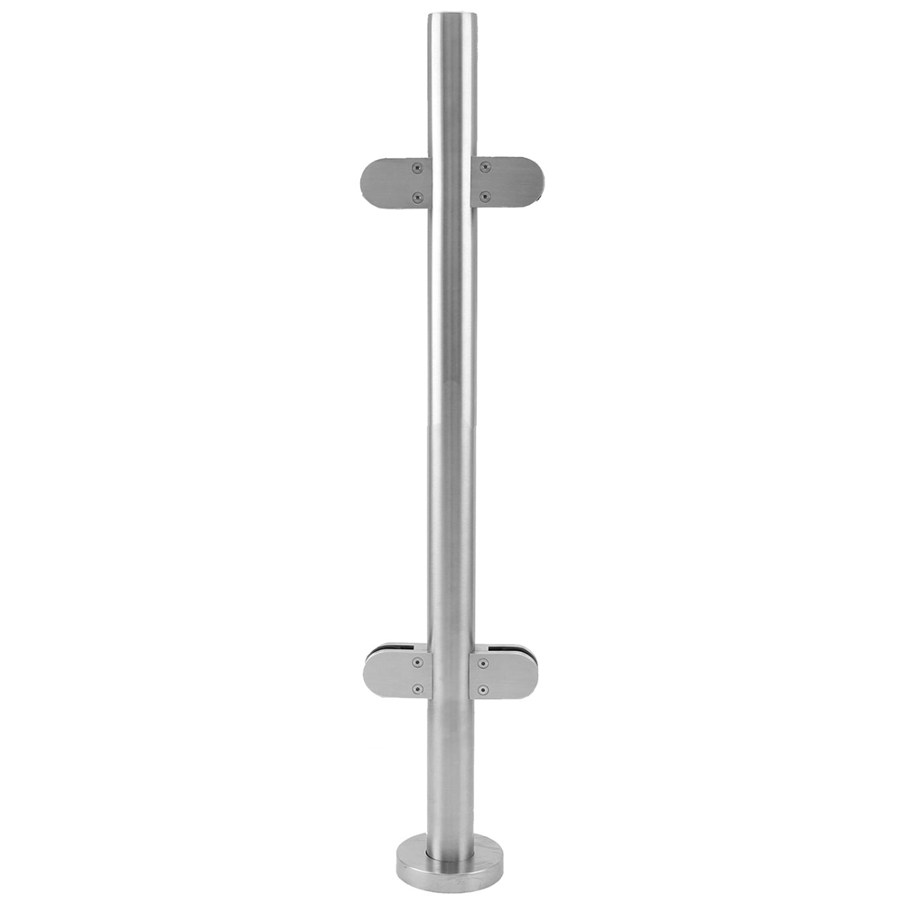 MonsterShop Stainless Steel Mid Post Balustrade 90cm Image 2