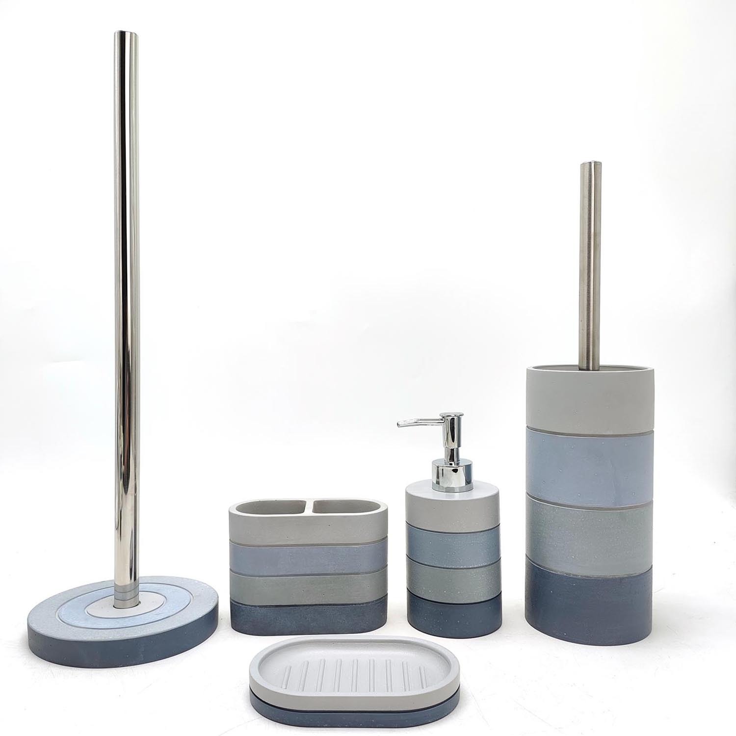 River Stone Soap Dispenser - Grey Image 2