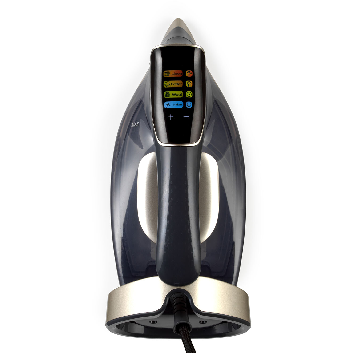 Beldray Digital Steam Iron 3200W - Black and Gold Image 2