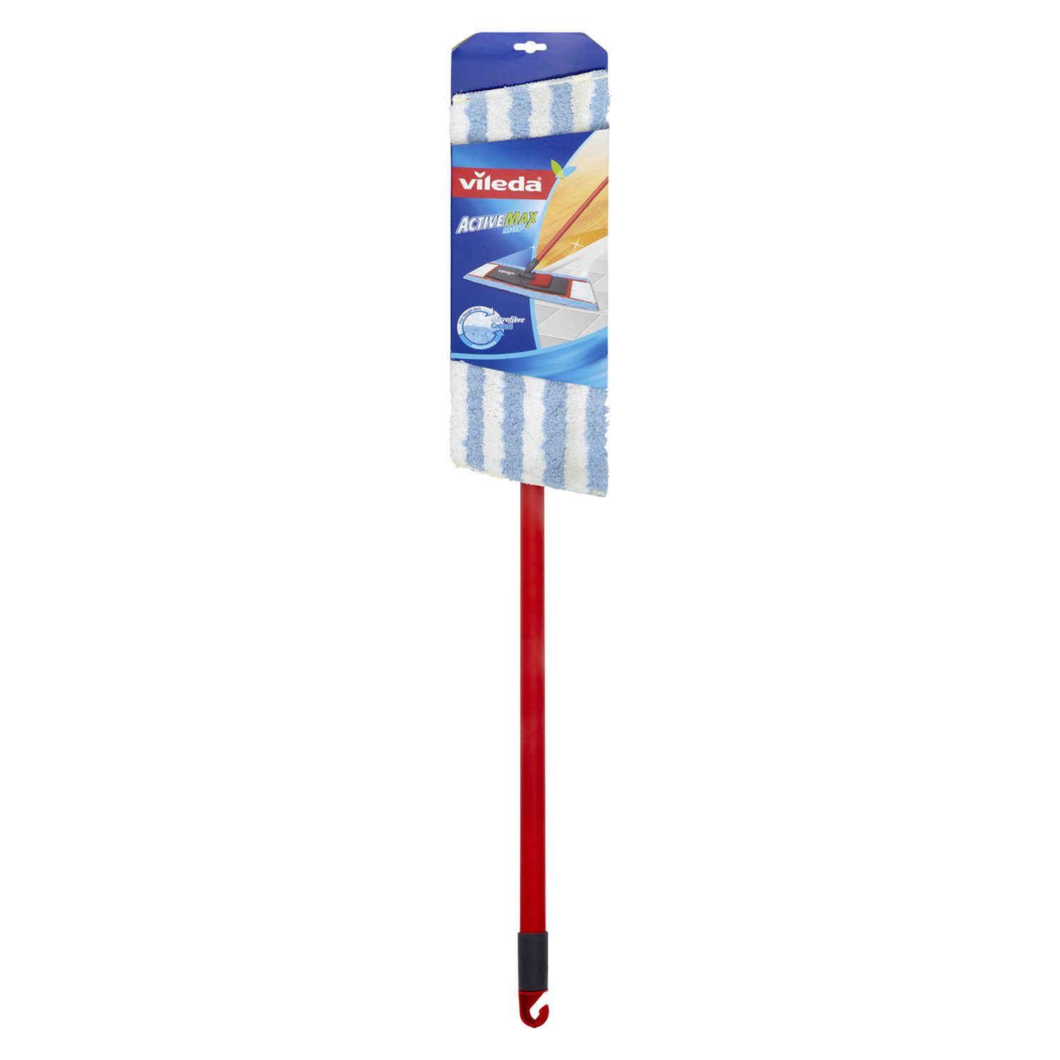 Vileda Active Max Microfibre Mop with Long Handle Image 2