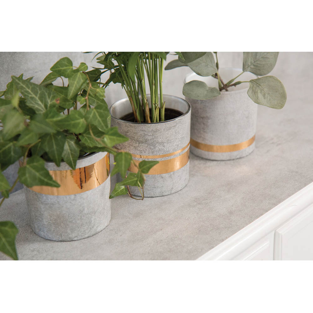 d-c-fix Grey Concrete Sticky Back Plastic Vinyl Wrap Film 67.5cm x 2m Image 3