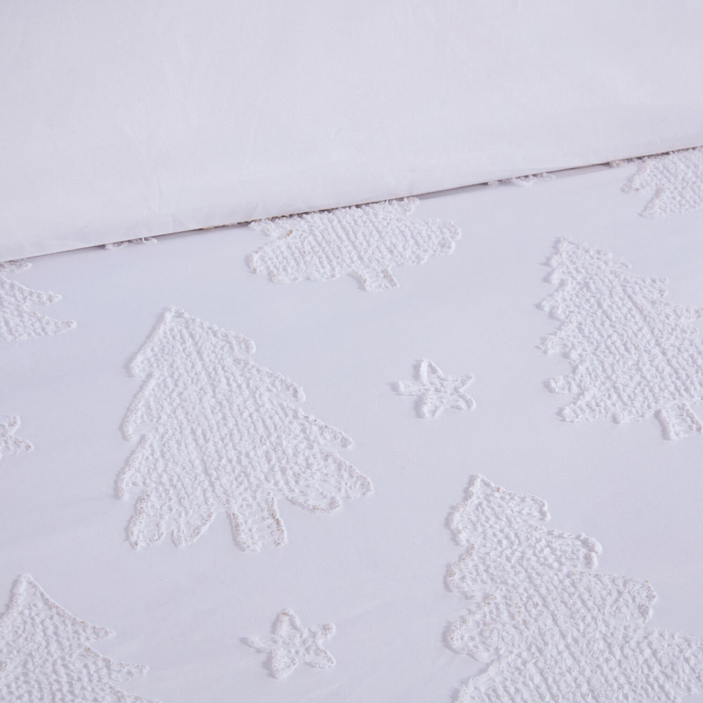 Enchanted Trees Duvet SetWhiteSuperking Image 2