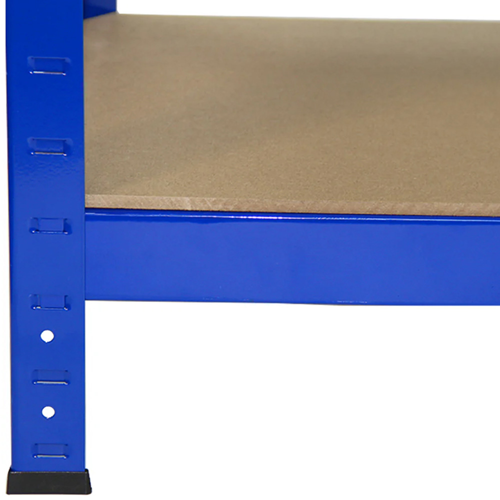 Monster Racking T-Rax Heavy Duty Blue Shelving Units 75cm 2 Pack Image 5