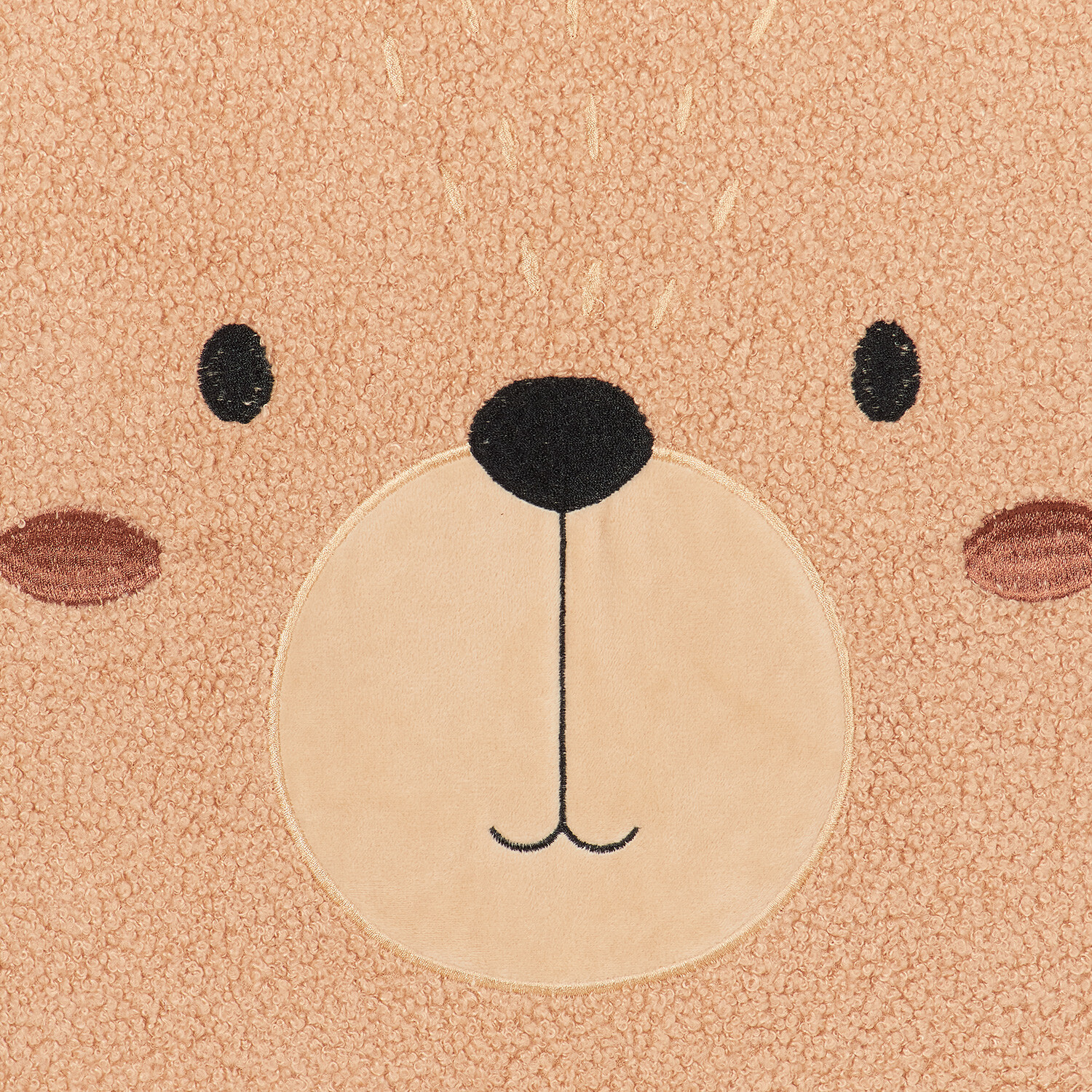 Teddy Bear Shaped Floor Cushion - Brown Image 3