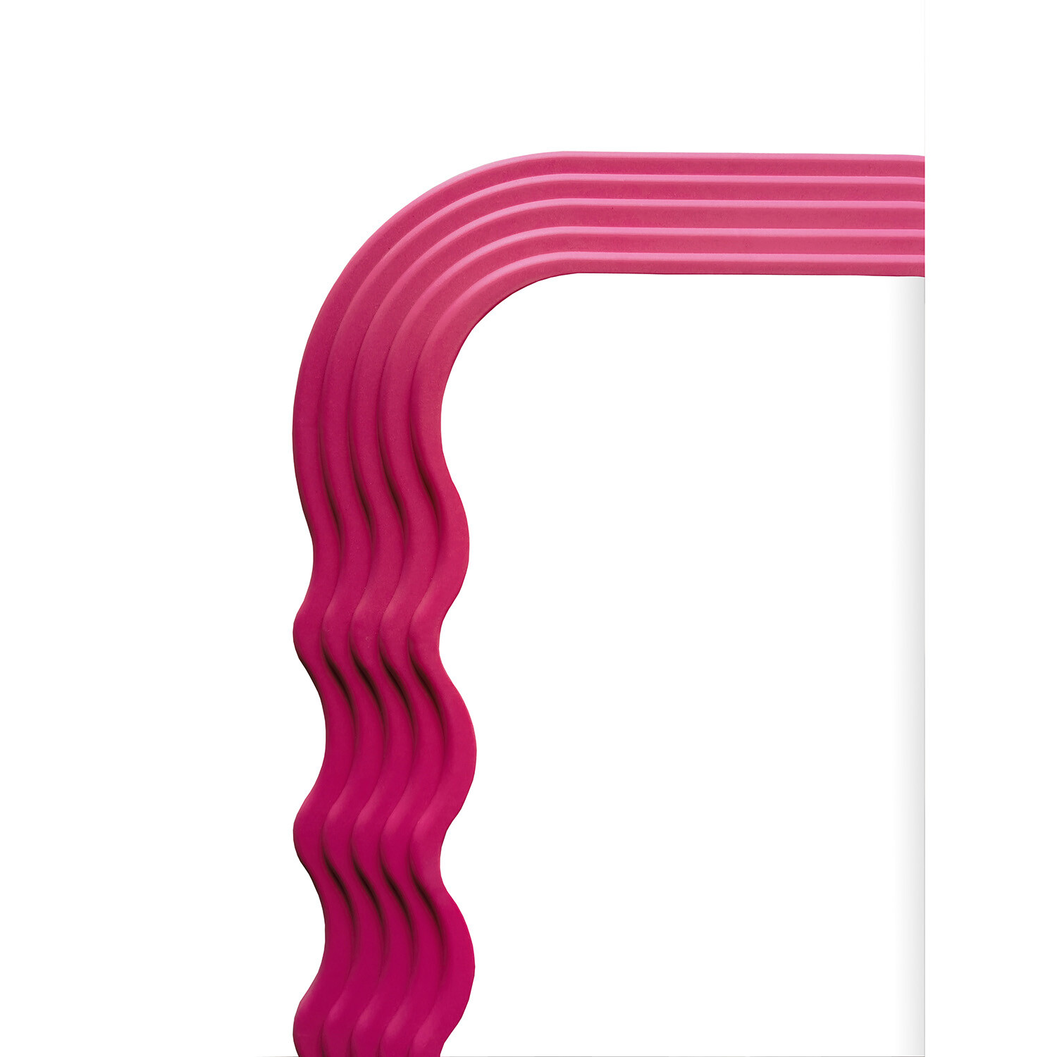 Single The Port. Co Gallery Bright Wavy Mirror in Assorted styles Image 6