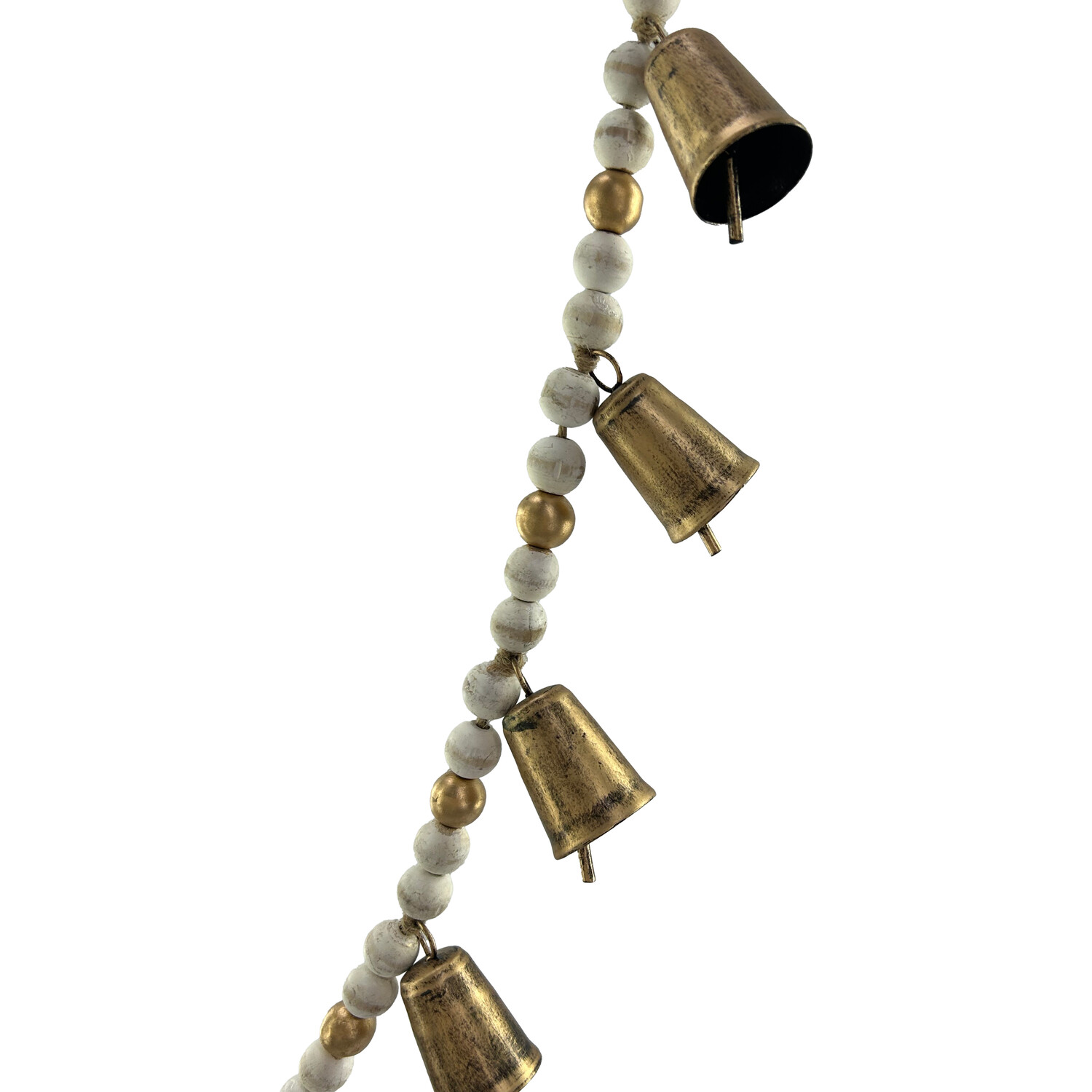 Rustic Beaded Gold Garland Gold Image 4