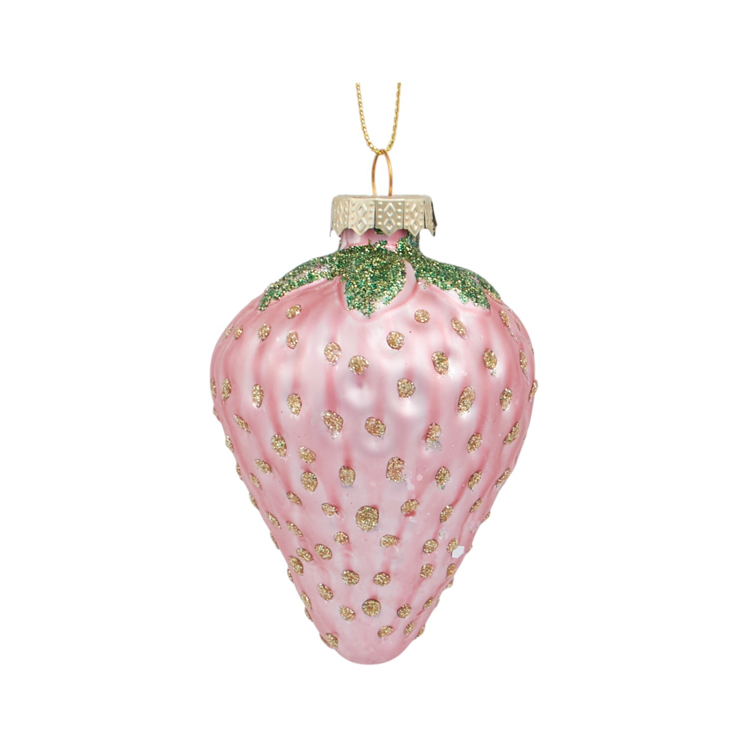 Set of 3 Strawberries Hanging Decoration Image 3